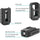 Tilta Accessory Mounting Expander for DJI Osmo Pocket 3 - Black