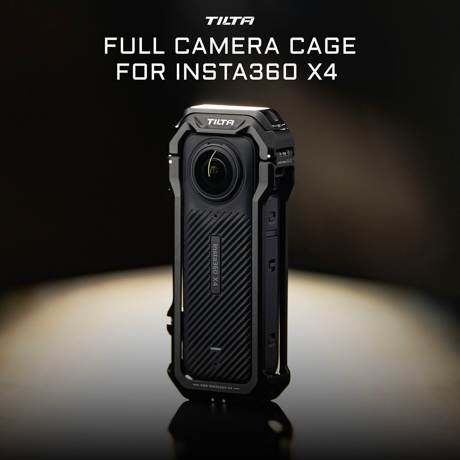 Tilta Full Camera Cage for Insta360 X4 (Black)