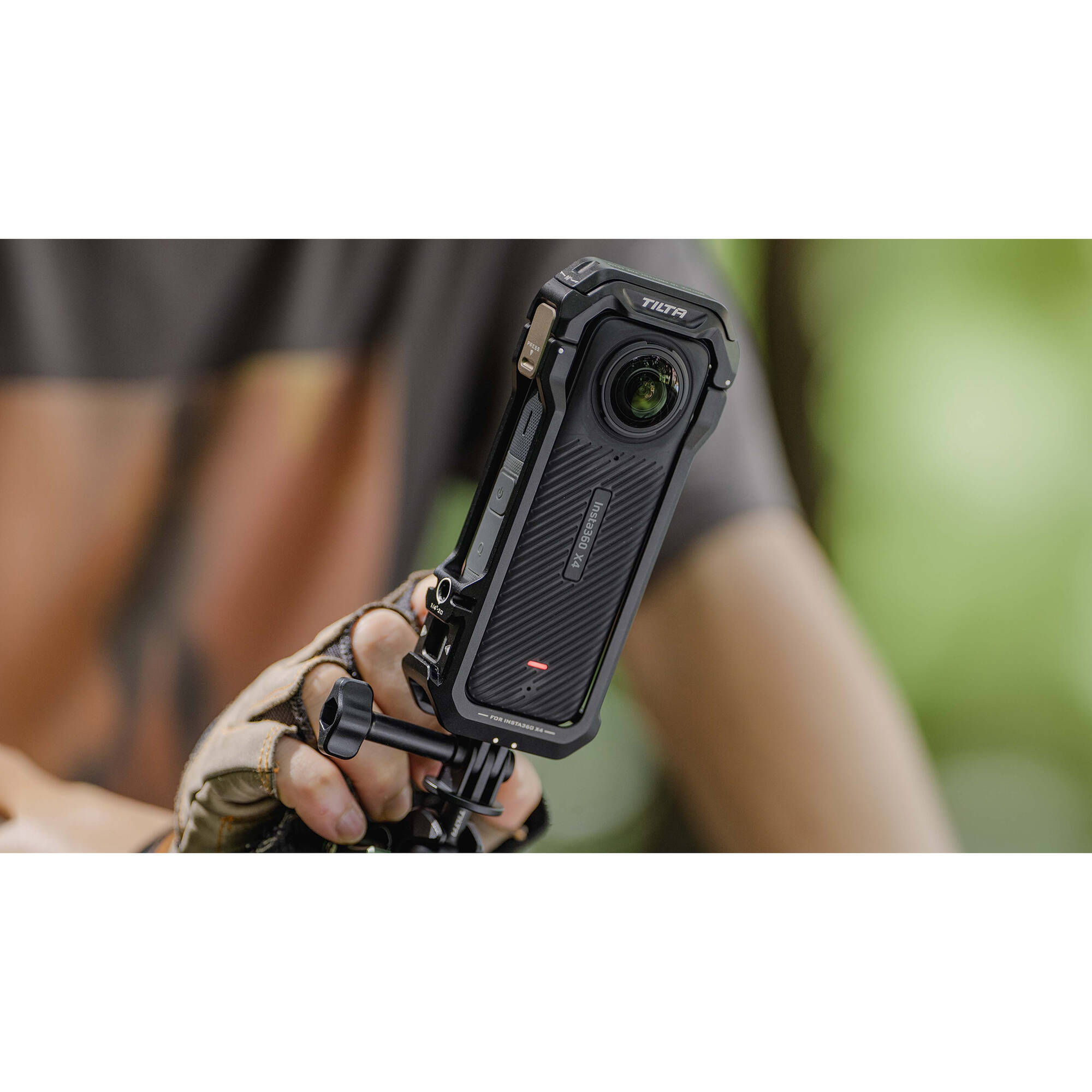 Tilta Full Camera Cage for Insta360 X4 (Black)