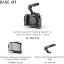 Tilta caméra Kit de base de cage avec système de refroidissement pour Canon EOS R5 Mark II