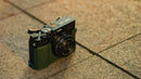 Cuir tilta caméra Cas pour Fujifilm x100vi (vert)