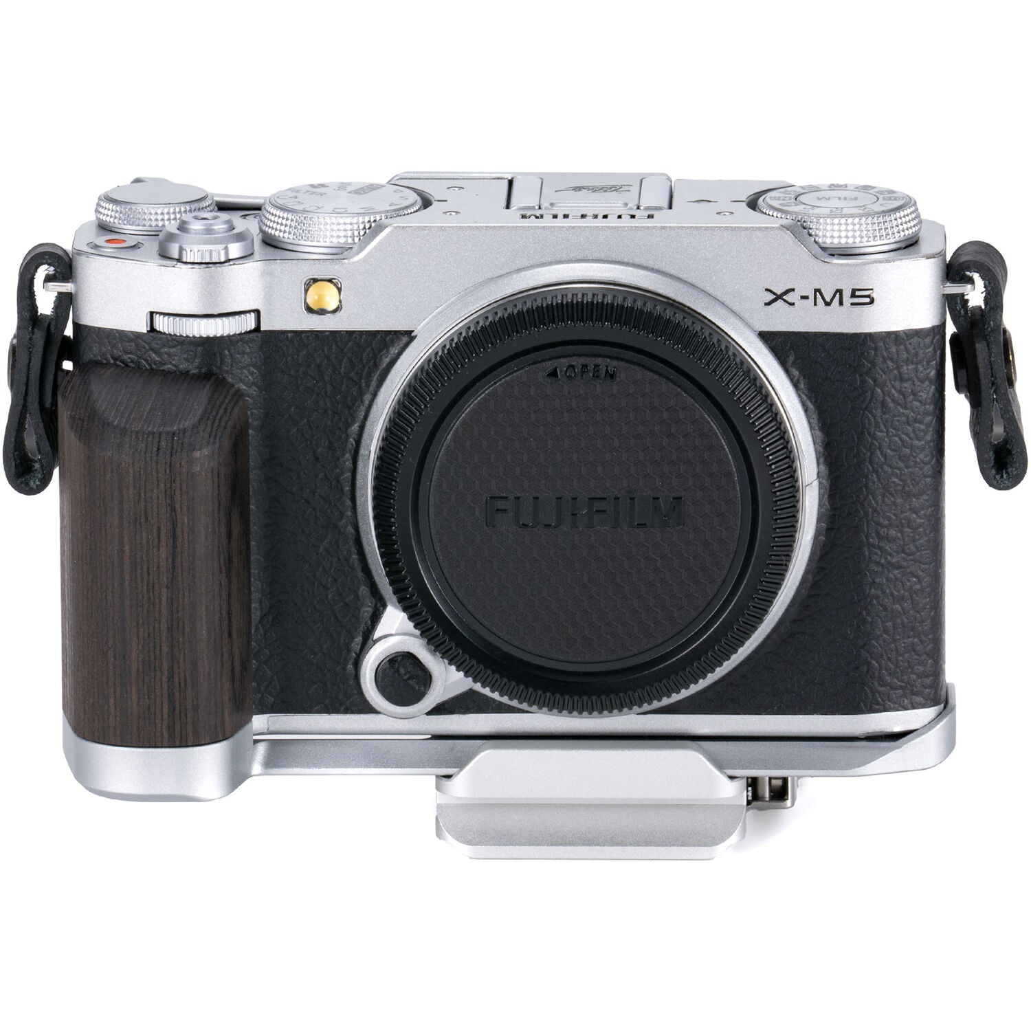 Tilta Vintage Camera Grip Base Kit for FUJIFILM X-M5 (Silver)