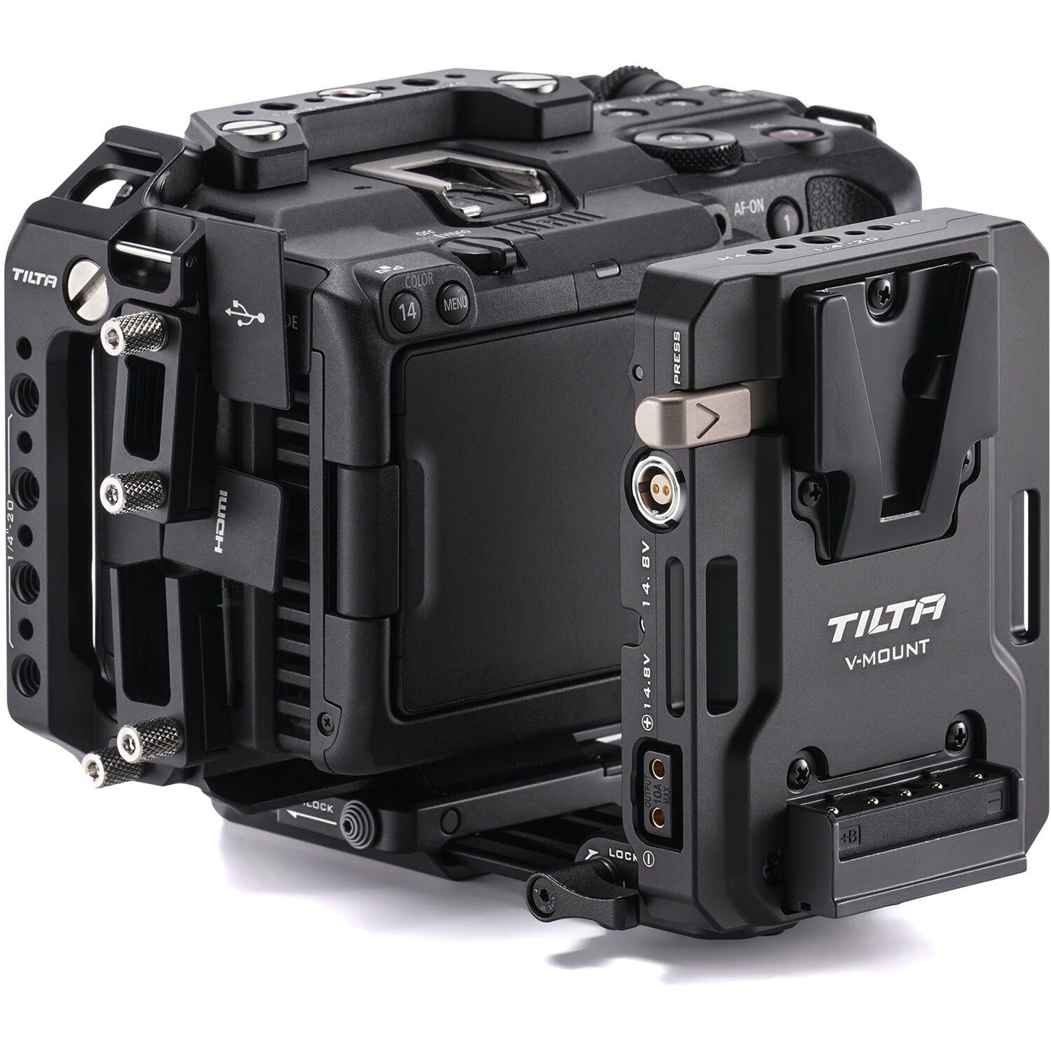 Tilta Camera Cage Power Kit for Canon C50 (Black)