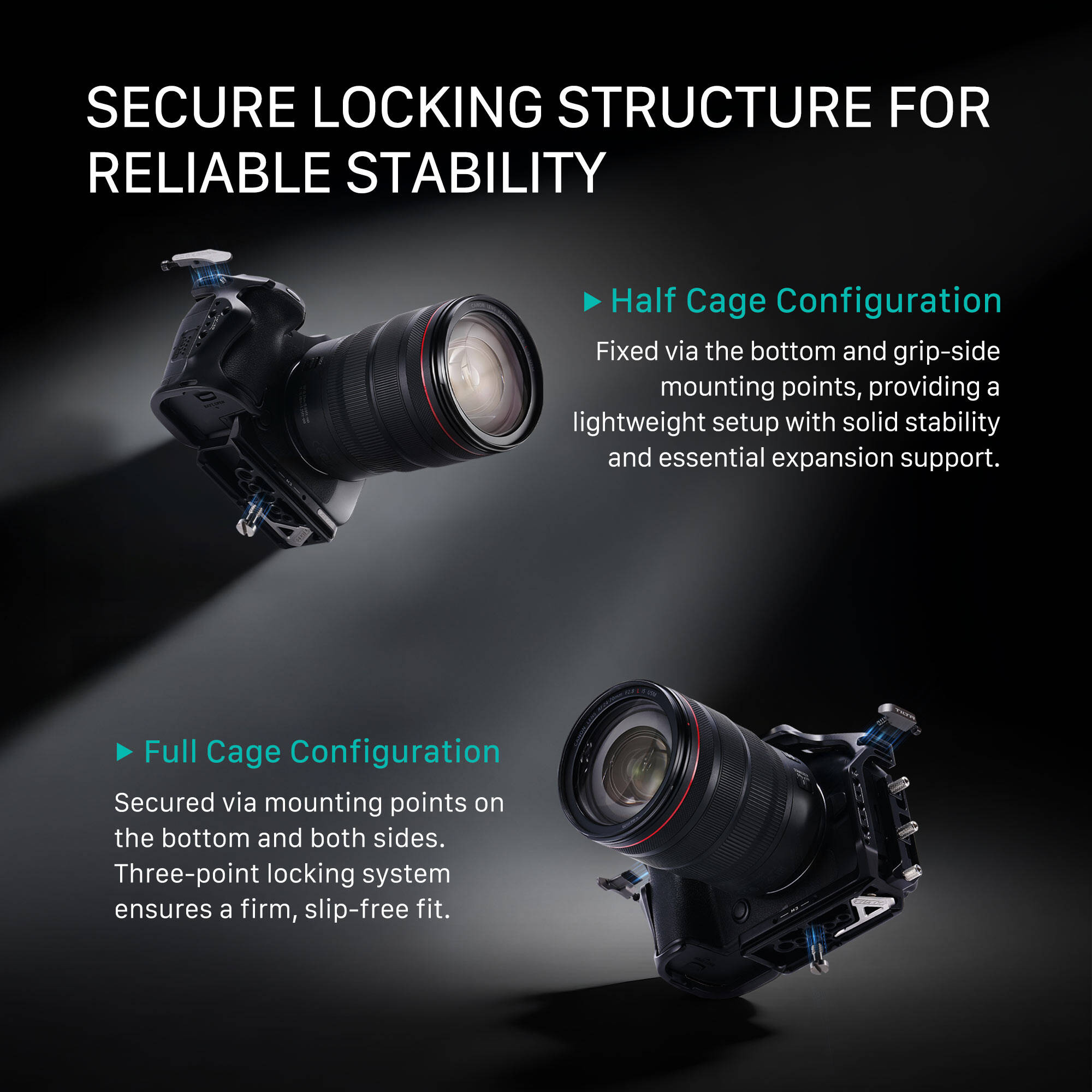 Tilta Léger caméra Kit cage pour Canon R6 Mark III