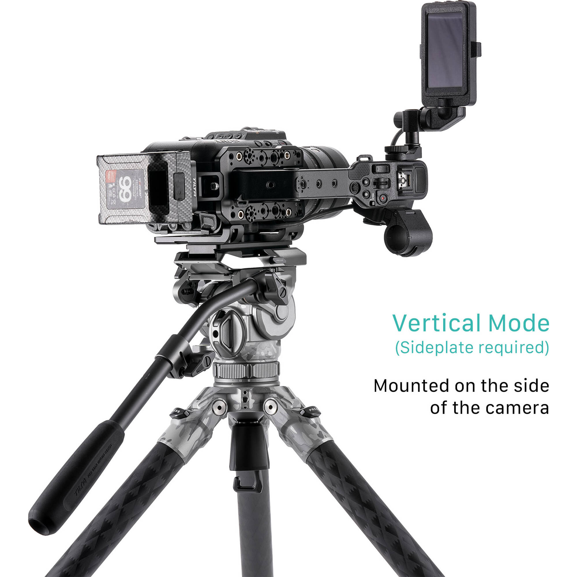 Tilta Manfrotto-Style Universal Quick Release Plate (Black)