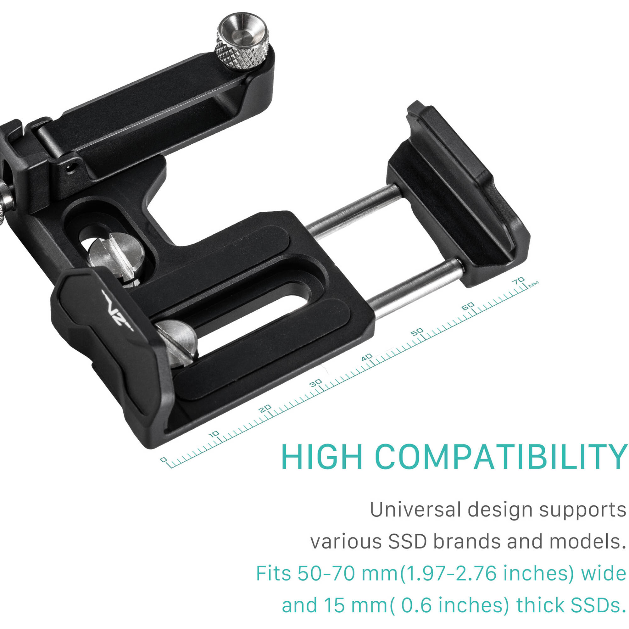 Tilta Universal SSD Drive Holder V2 (Black)