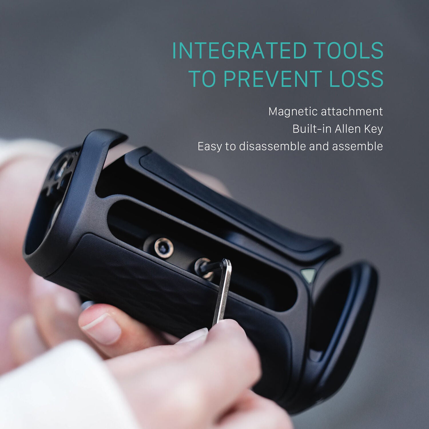 Tilta Xeno Side Handle with Anti-Twist 1/4"-20 Mount (Black)