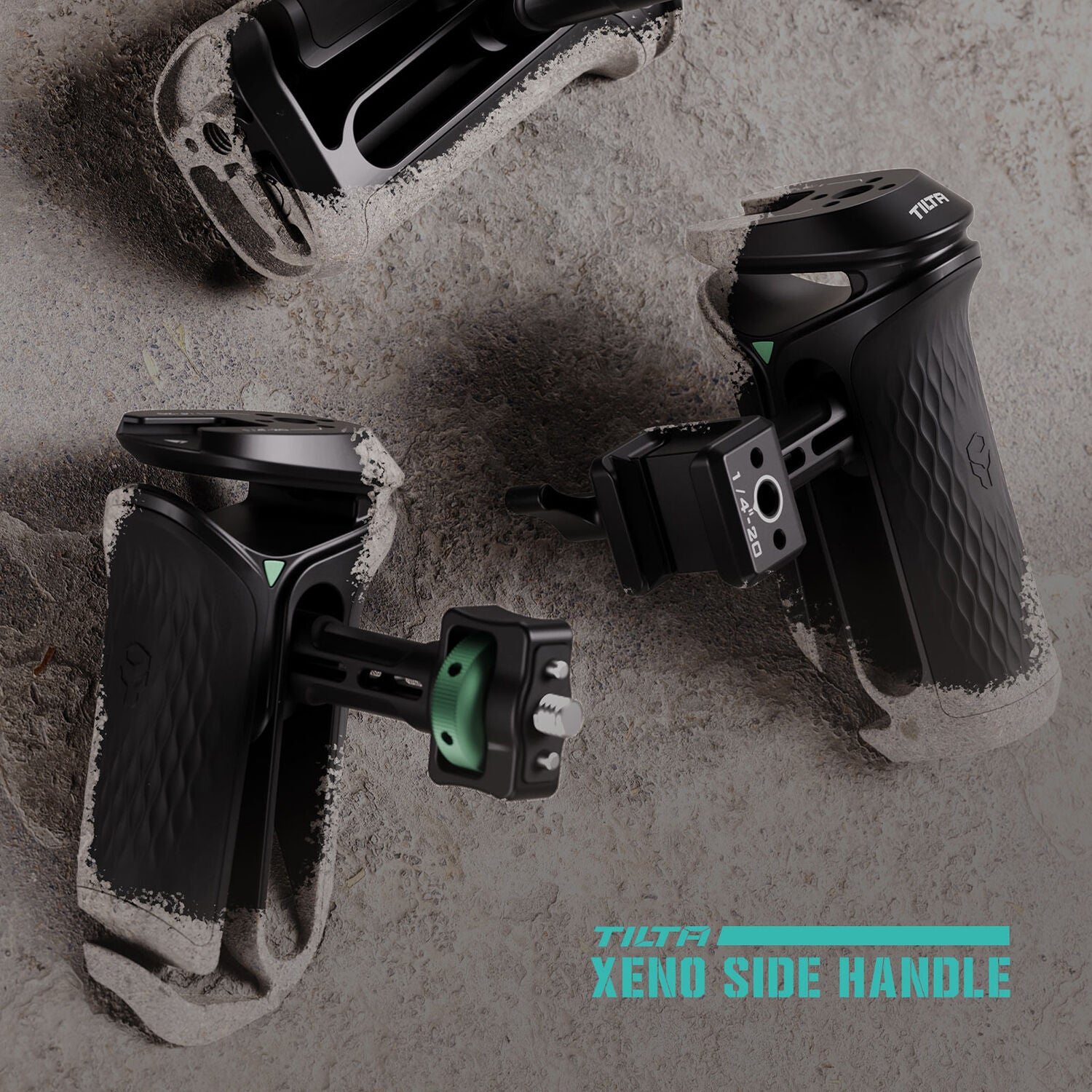 Tilta Xeno Side Handle with Anti-Twist 1/4"-20 Mount (Black)