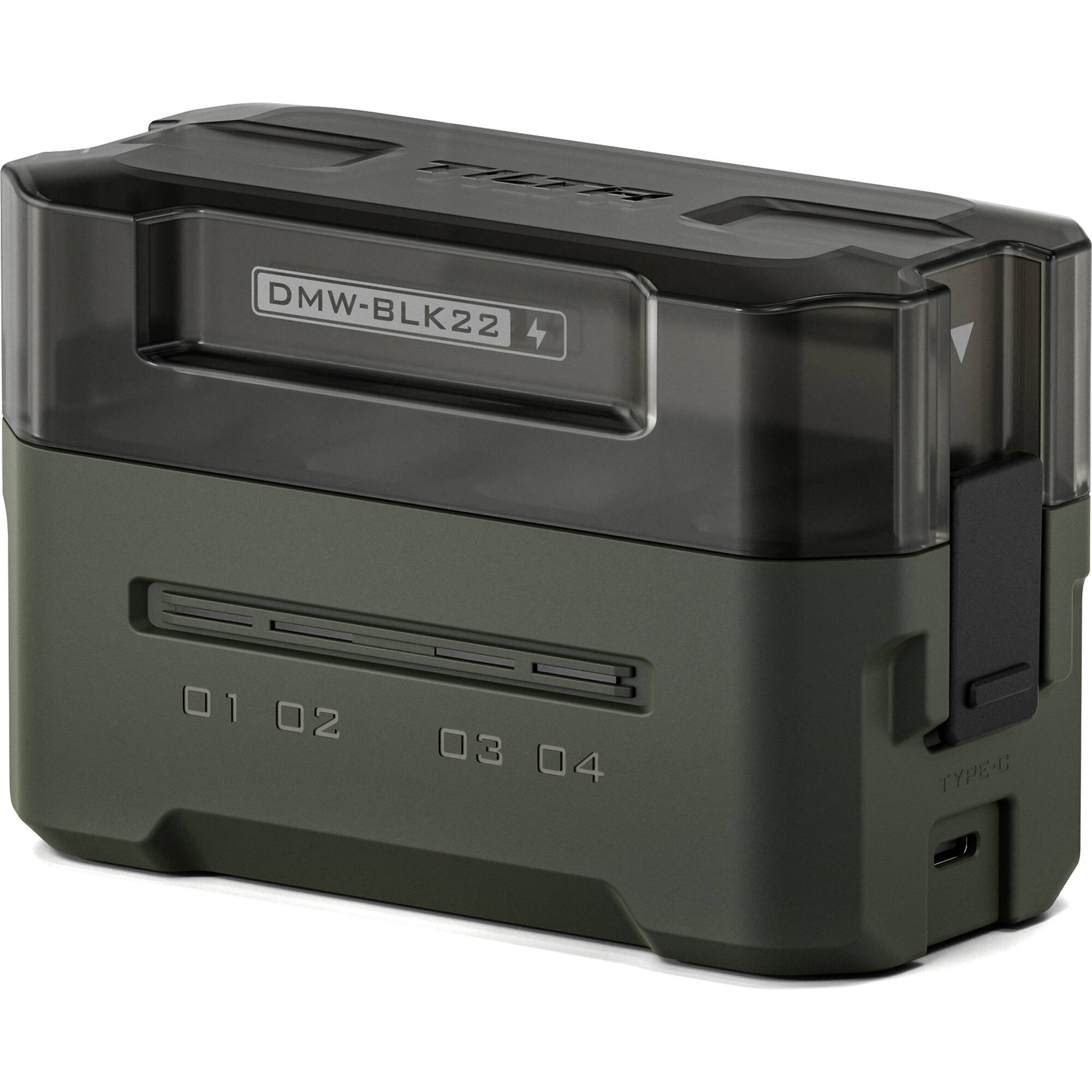 Station de charge portable Tilta pour les batteries DMW-BLK22