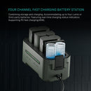 Station de charge portable Tilta pour les batteries DMW-BLK22