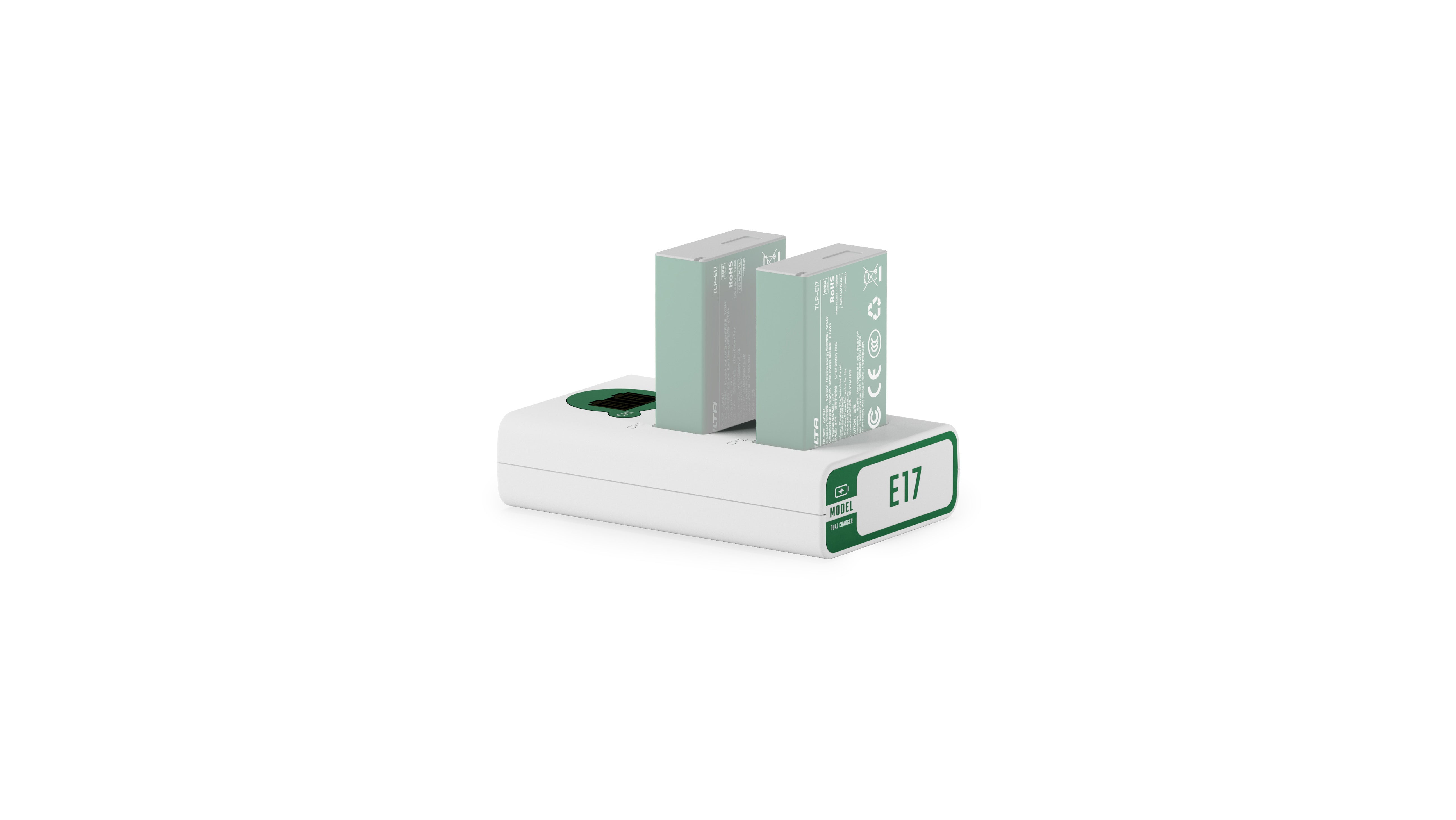 Tilta Battery Charger for LP-E17 (2 Channel) - Forest Green