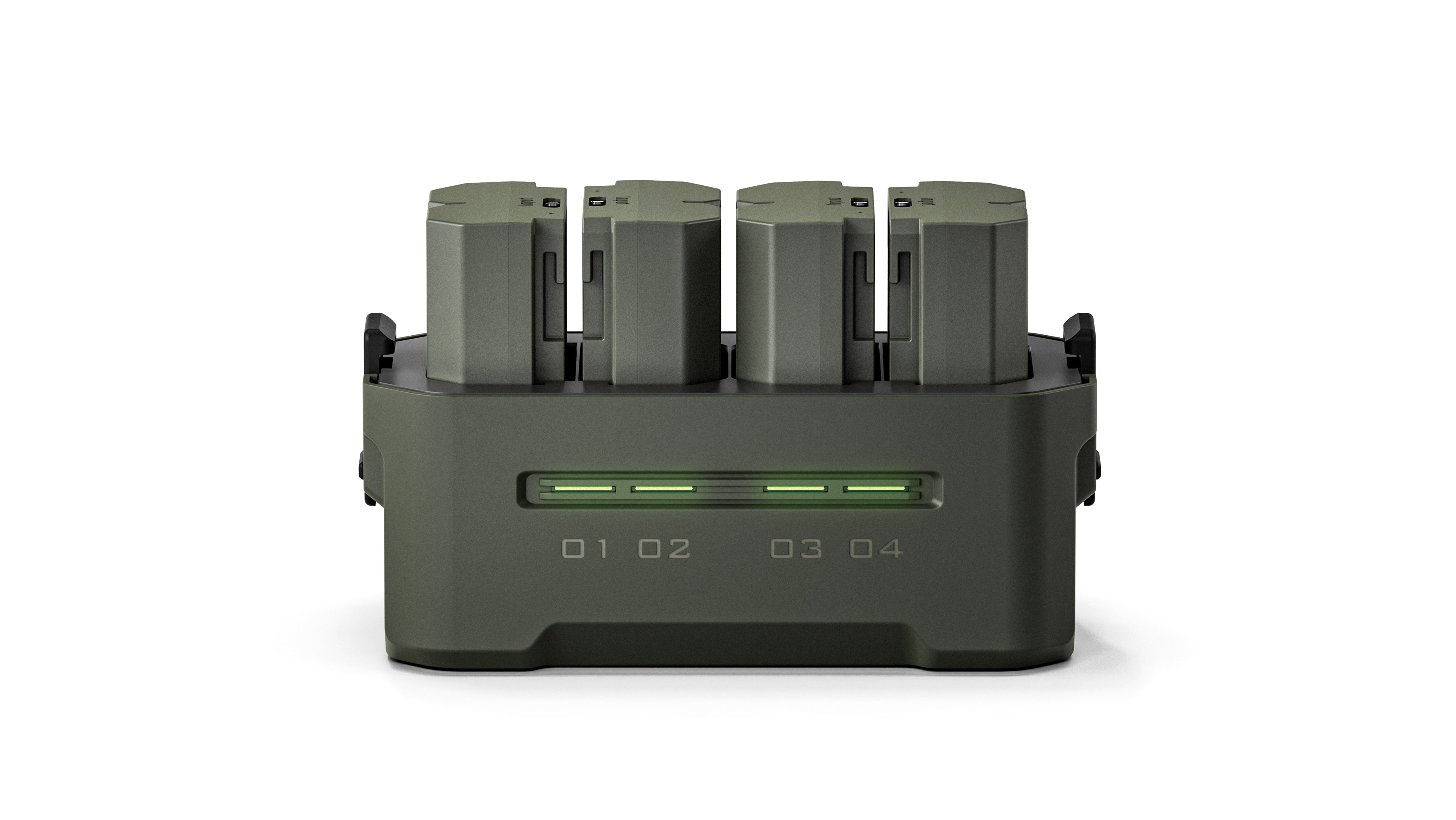 Tilta NP-FZ100 Charging Station Battery Kit (4 Batteries) - Off White