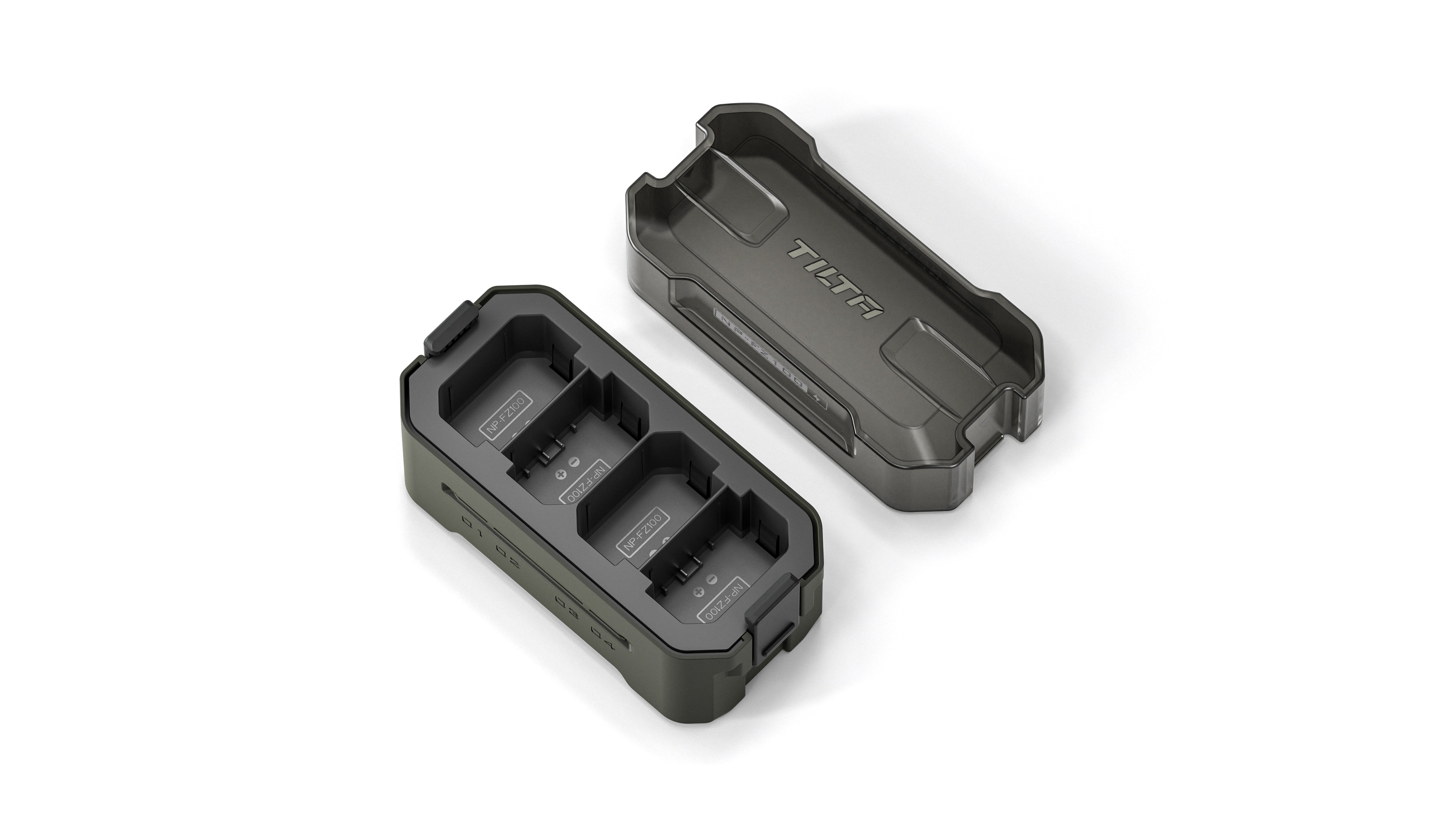 Tilta NP-FZ100 Charging Station Battery Kit (4 Batteries) - Off White