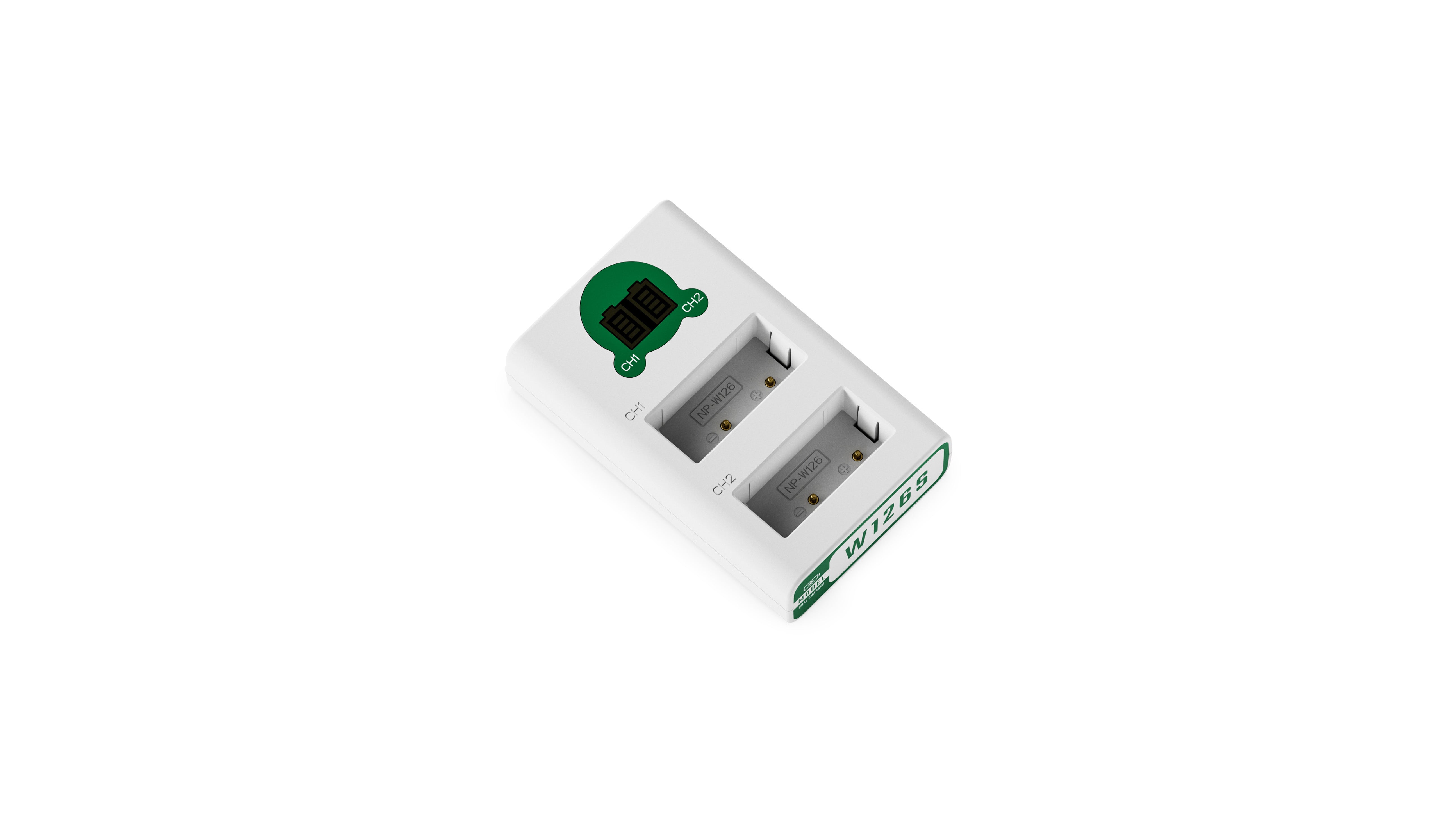 Tilta NP-W126S Charging Station Battery Kit (2 Batteries) - Forest Green
