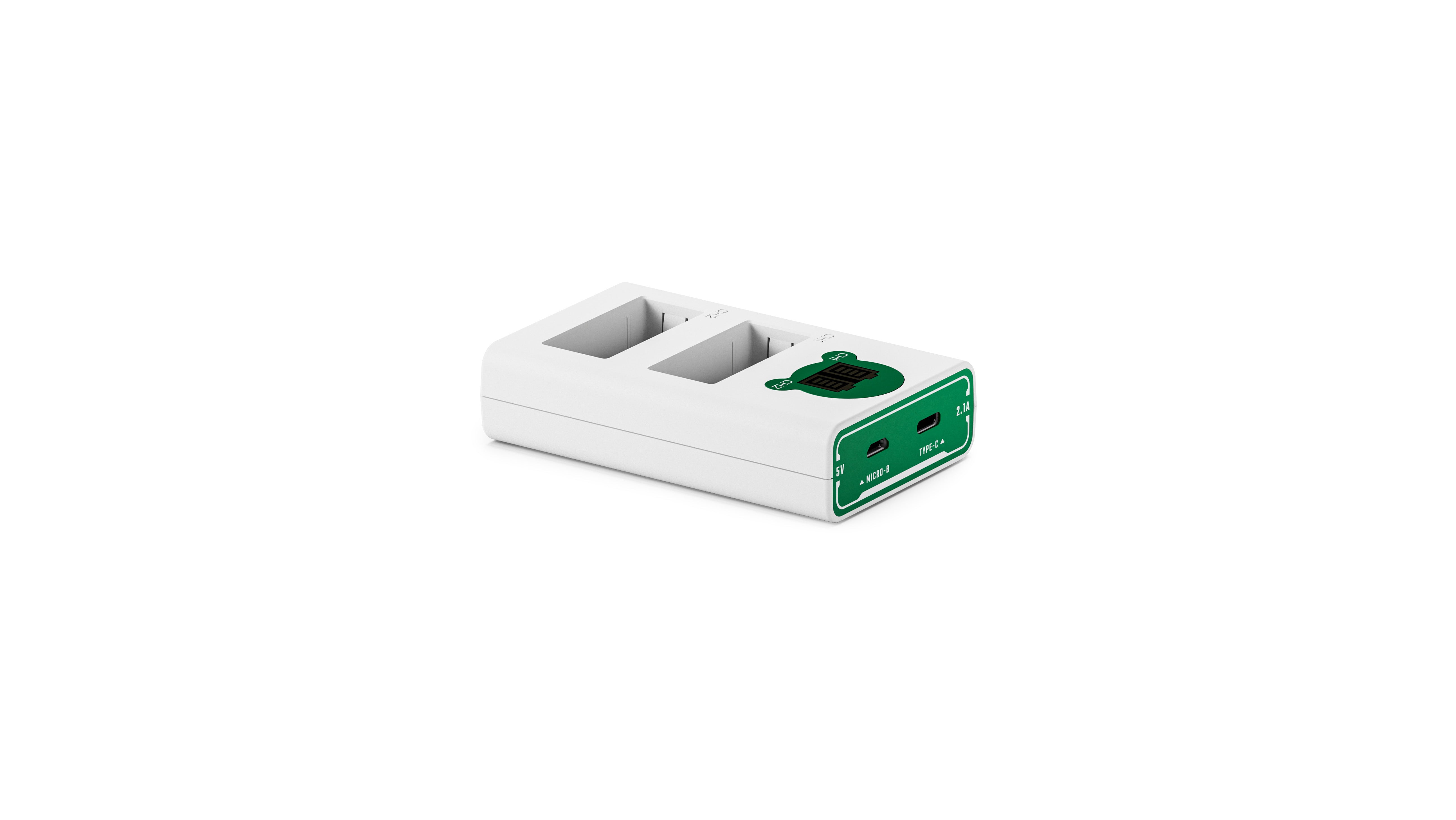 Tilta Battery Charger for NP-W126S (2 Channel) - Ash Green