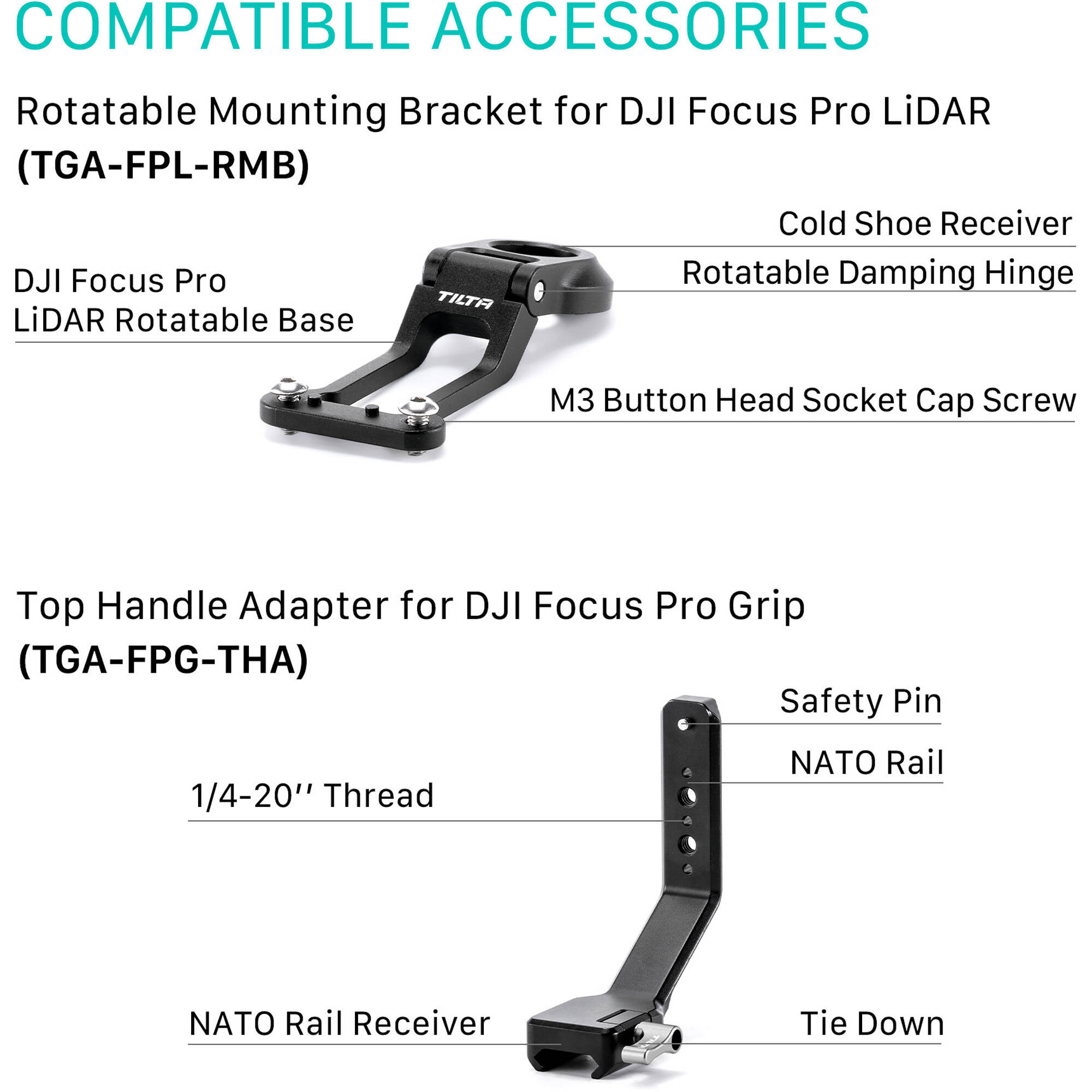 Kit d'extension Tilta pour DJI Focus Pro