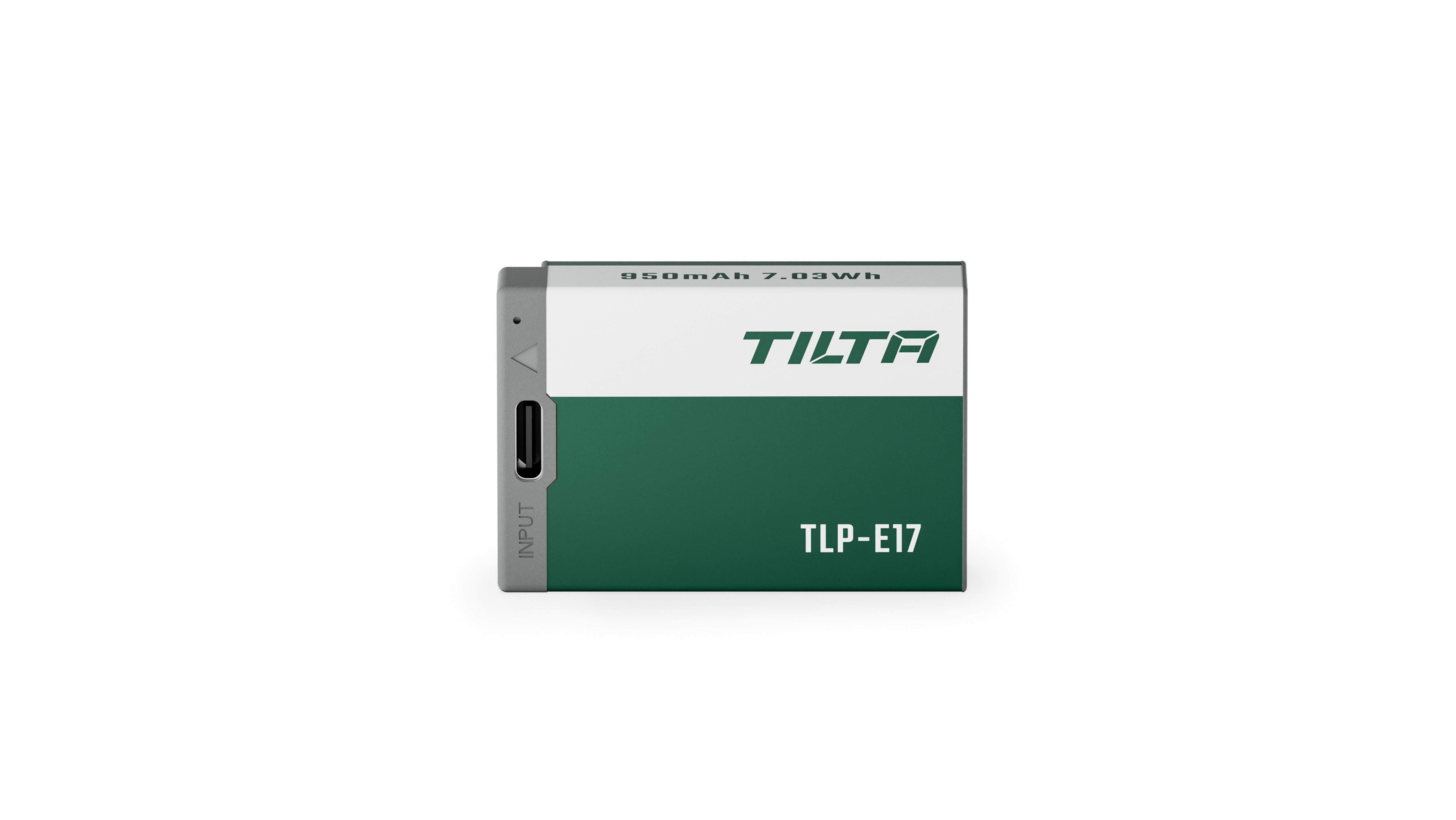 Tilta LP-E17 Battery with USB-C Input (950mAh) - Ash Green