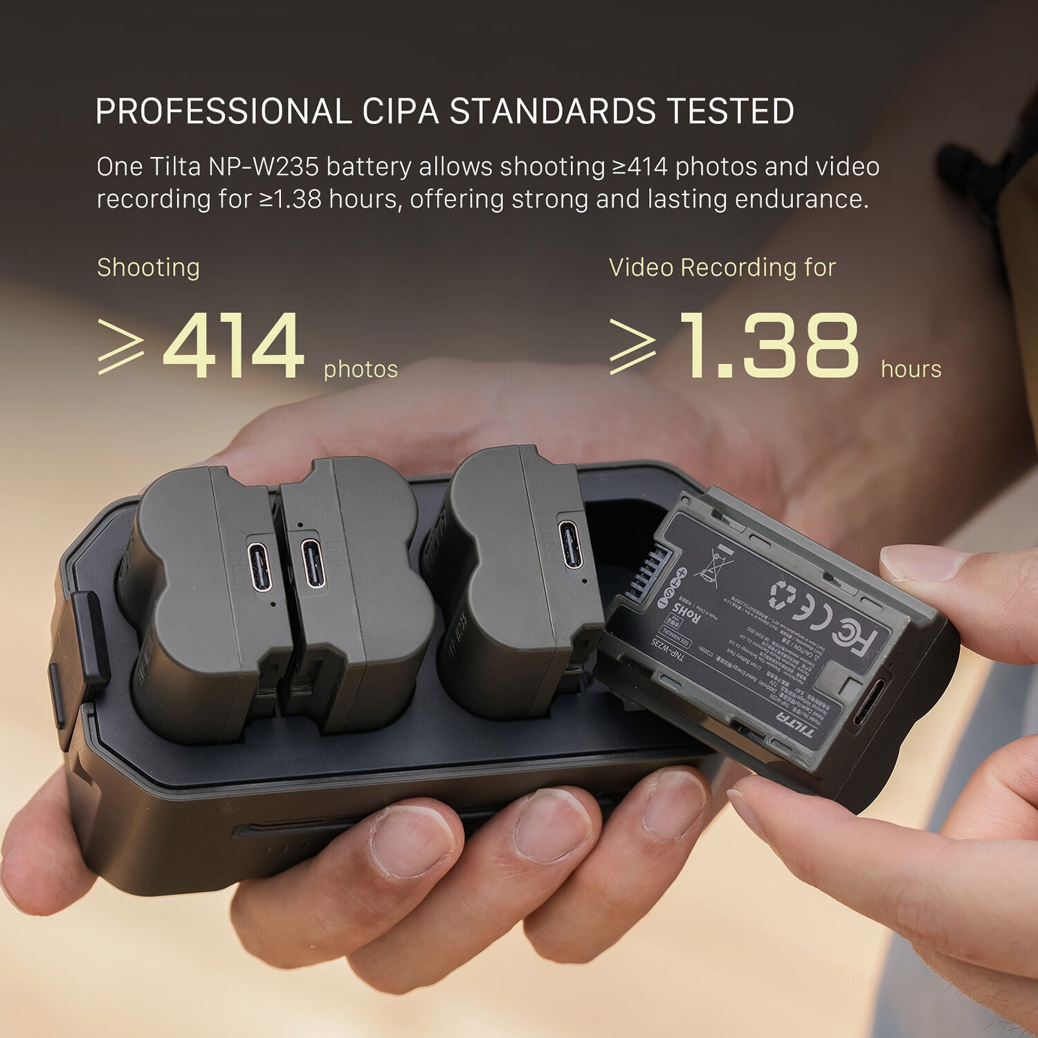 Tilta NP-W235 USB-C Battery (2400mAh)