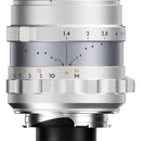 Thypoch Simera 28mm f/1.4 Type II Objectif (Leica M, Argent)