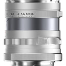 Thypoch simera 35 mm f / 1.4 Objectif (Fujifilm x, argent)