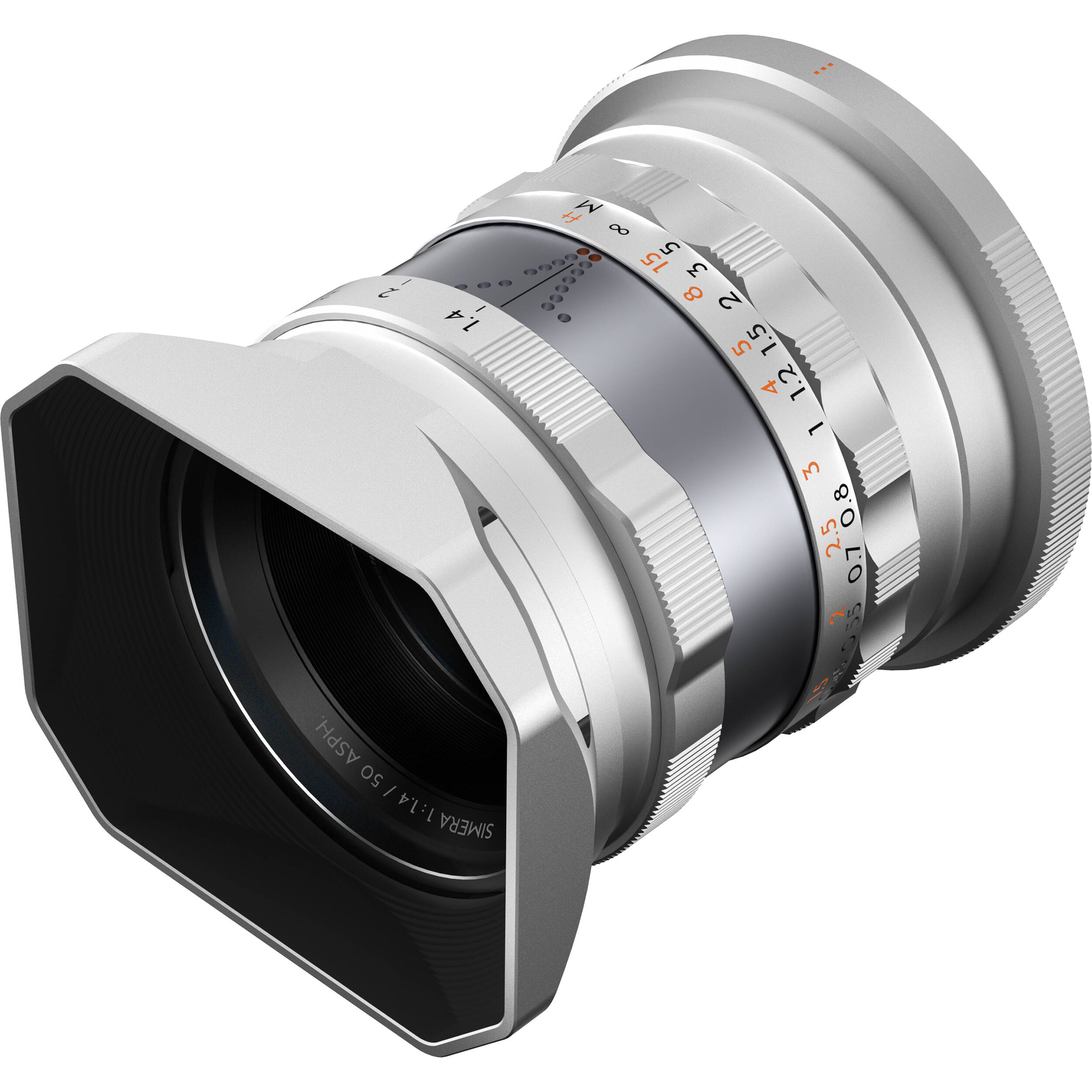 Thypoch Simera 50mm f/1.4 Lens (Nikon Z, Silver)
