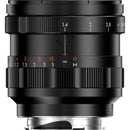 Thypoch simera 75 mm f / 1,4 asph Objectif (Leica M, Noir)