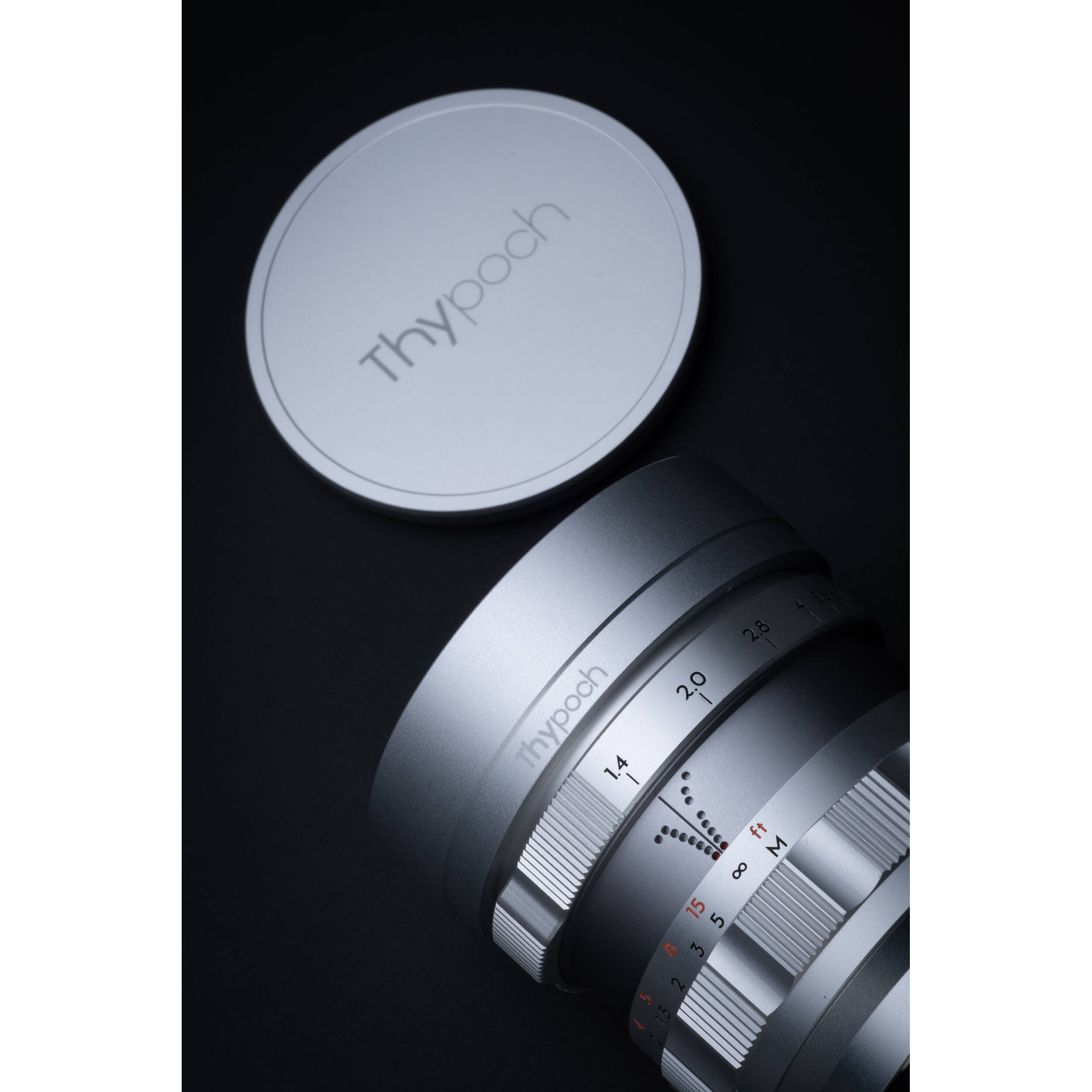 Thypoch Simera 75mm f/1.4 ASPH Lens (Leica M, Silver)