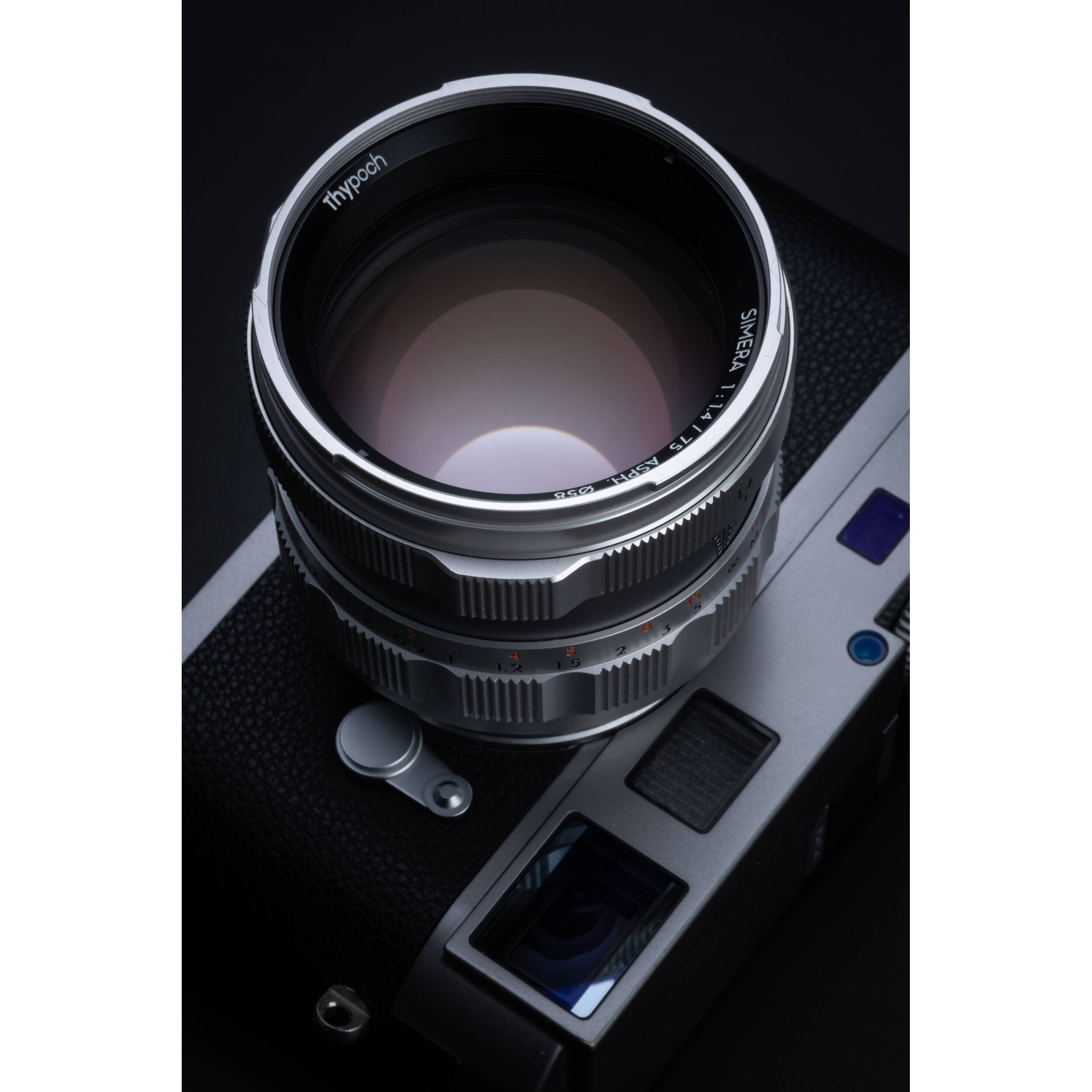 Thypoch Simera 75mm f/1.4 ASPH Lens (Leica M, Silver) TP-S75M-SR