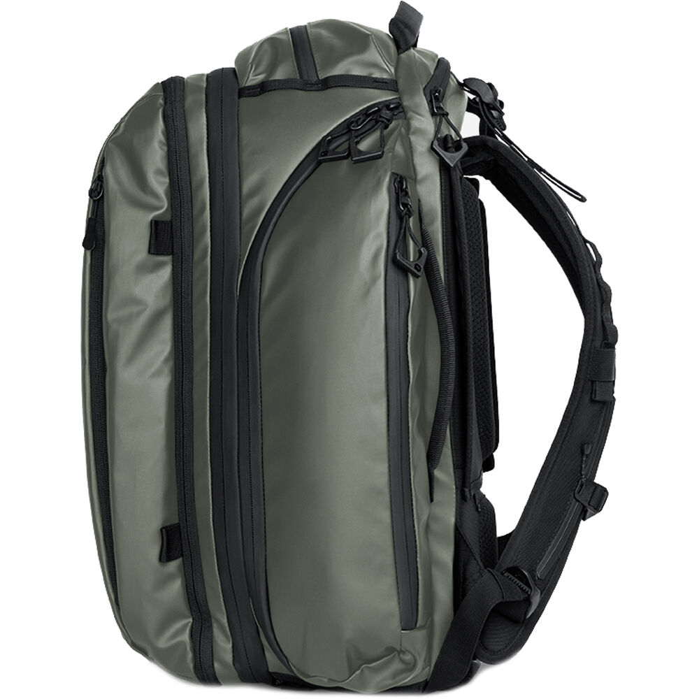WANDRD Transit Travel Backpack - 35L - Wasatch Green - with Essential Camera Cube