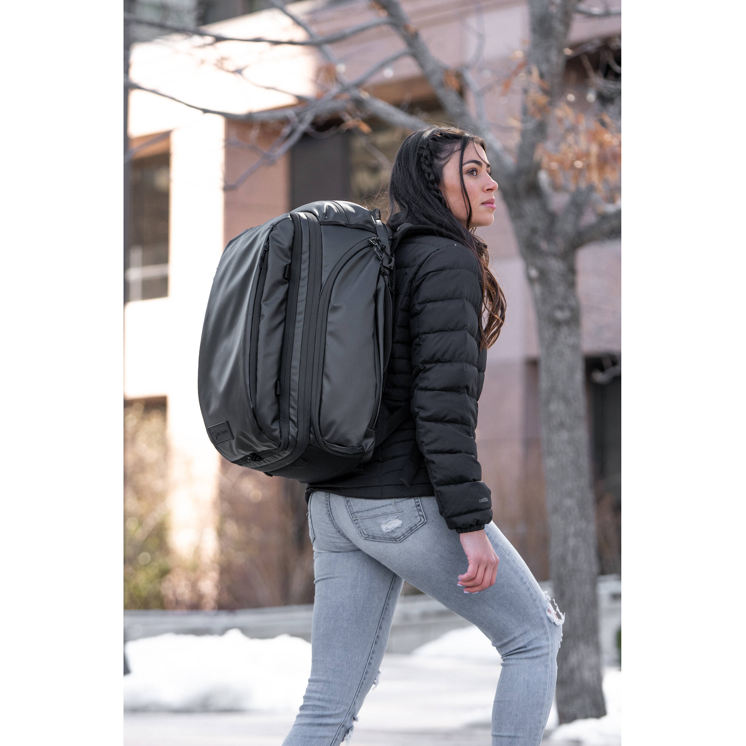 WANDRD Transit Travel Backpack - 45L - Black - with Essential Camera Cube