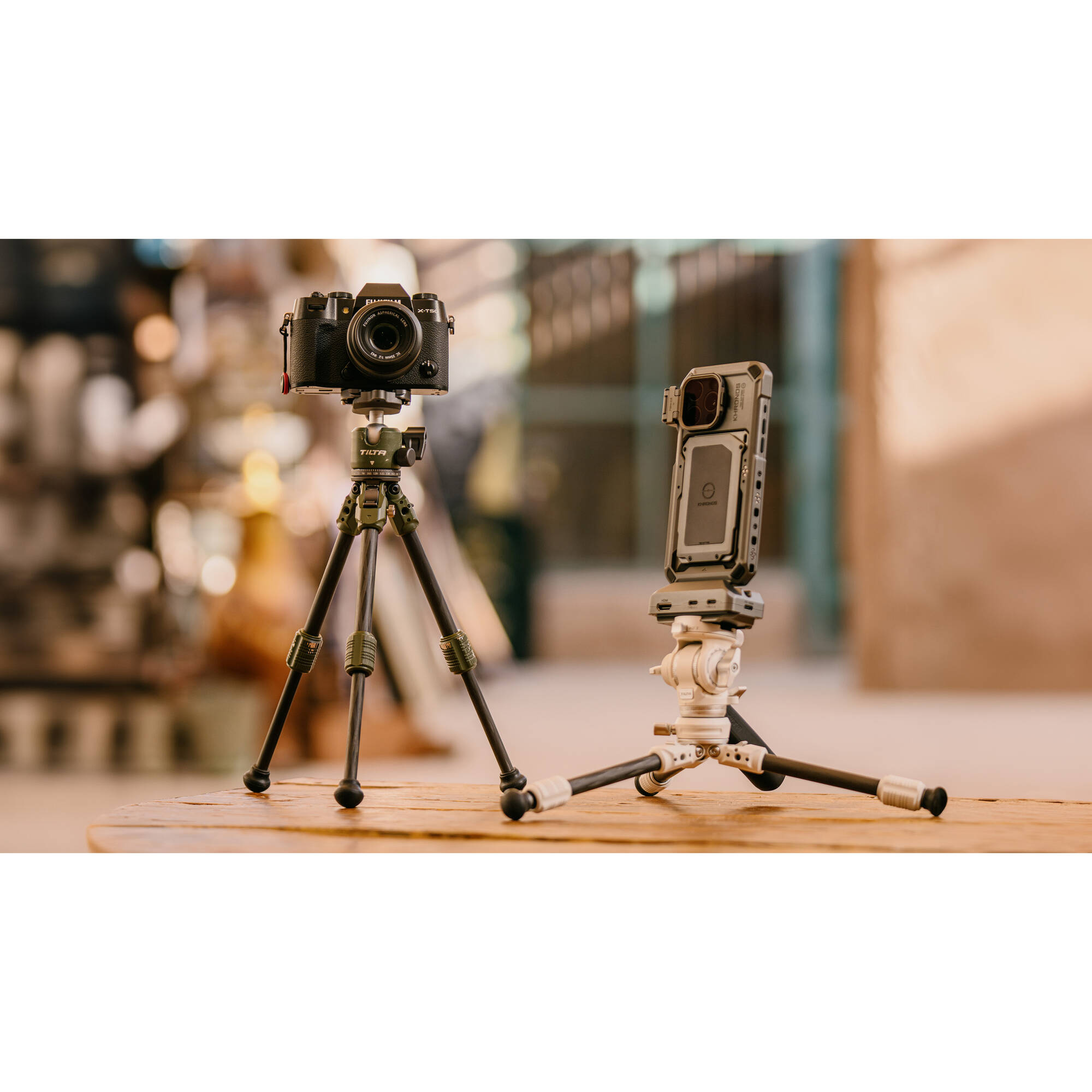 Tilta BT03 Carbon Fiber Tabletop Tripod with Ball Head (Forest Green)