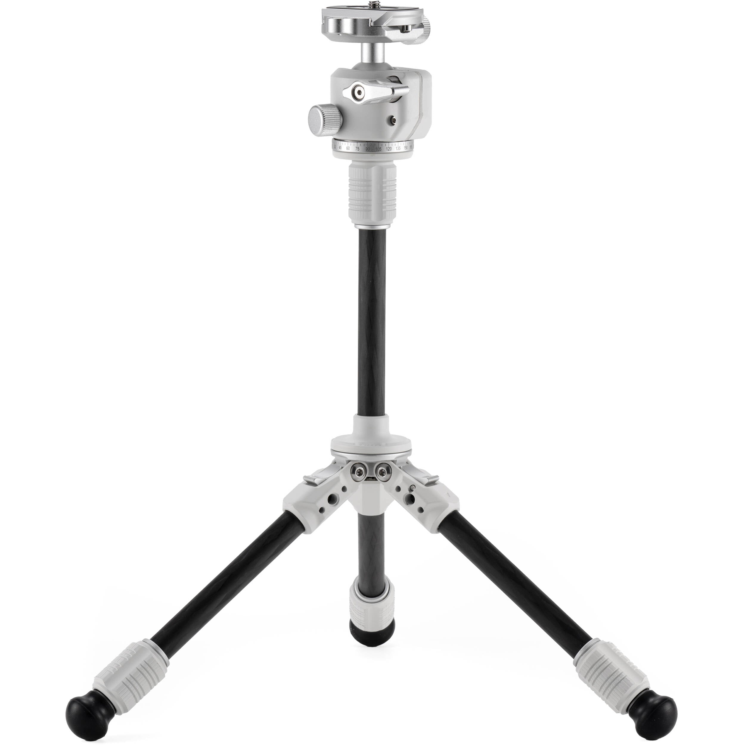 Tilta BT03E Carbon Fiber Tabletop Tripod with Ball Head and Extendable Center Column (Snow White)