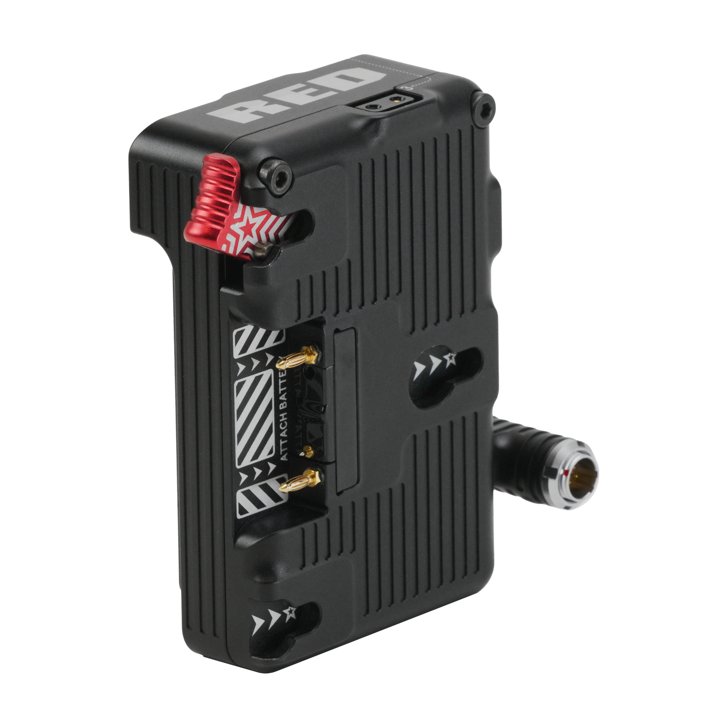 RED DIGITAL CINEMA V-RAPTOR Tactical Top Plate w/ Battery Adapter Plus (Gold Mount)