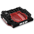 Cinéma numérique rouge V-Raptor Tactical Top plaque avec adaptateur de batterie plus (support en or)