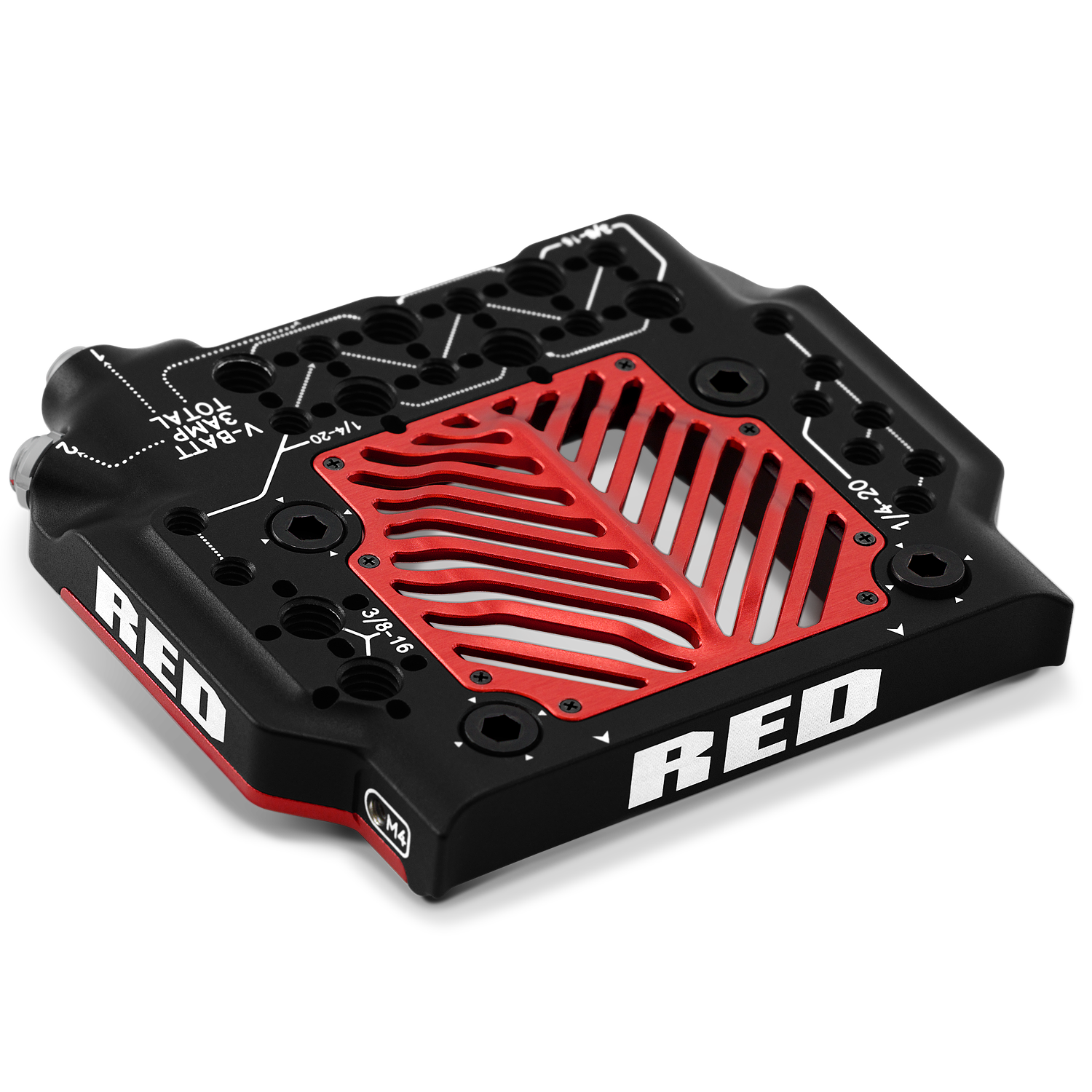 RED DIGITAL CINEMA V-RAPTOR Tactical Top Plate w/ Battery Adapter Plus (Gold Mount)