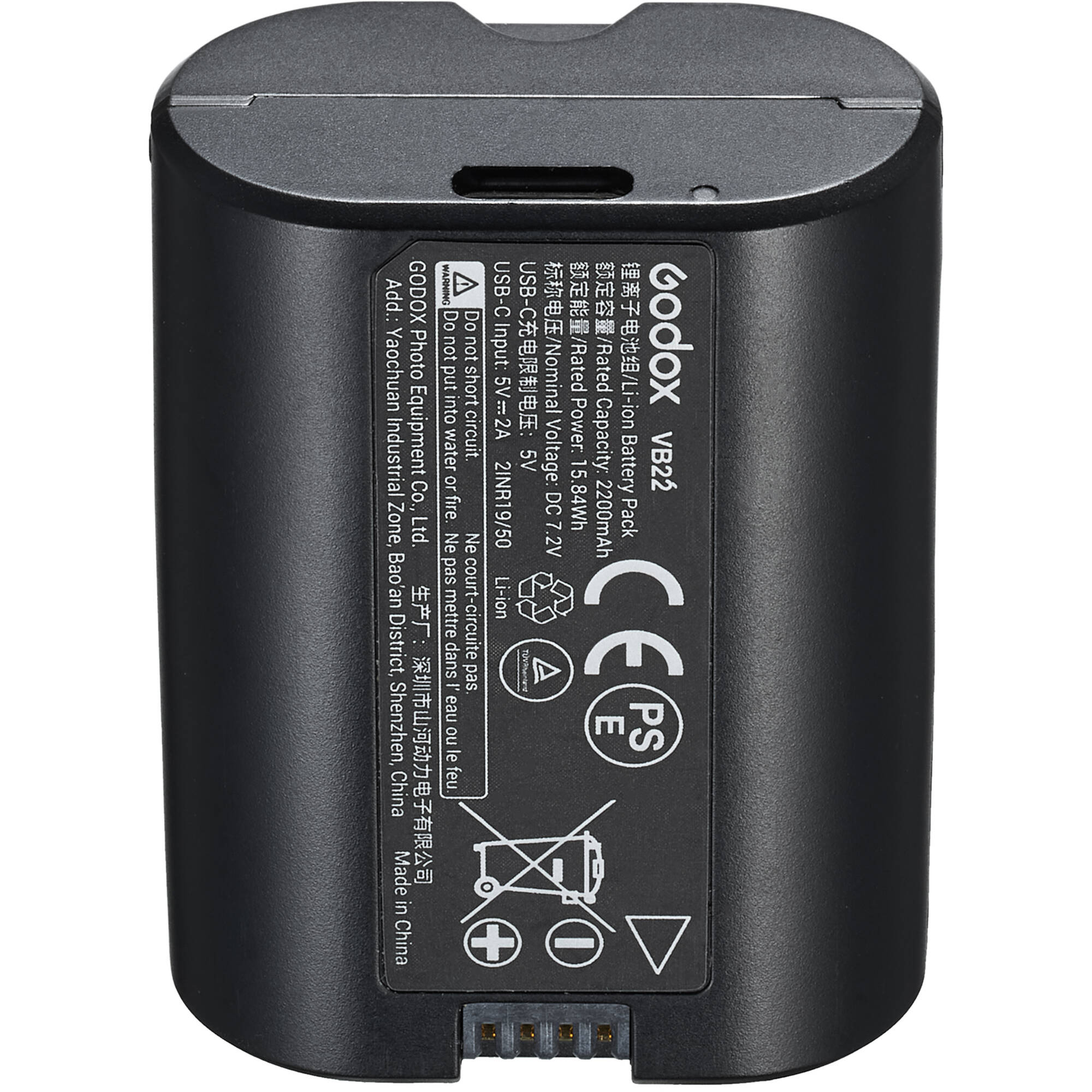 Godox V1mid F TTL activé-caméra Flash pour FUJIFILM