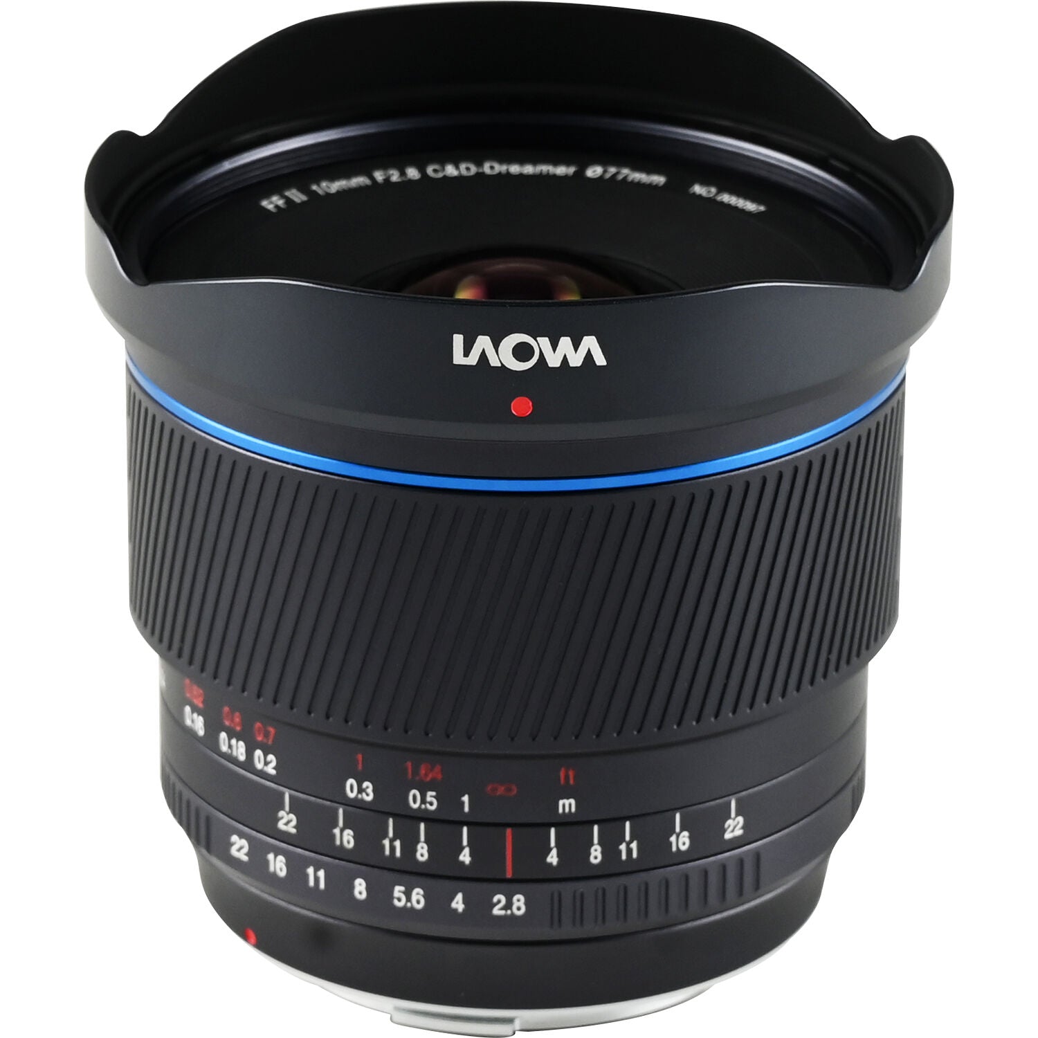 Venus Optics Laowa 10mm f/2.8 Zero-D FF 5 - Blade Aperture - Manual
