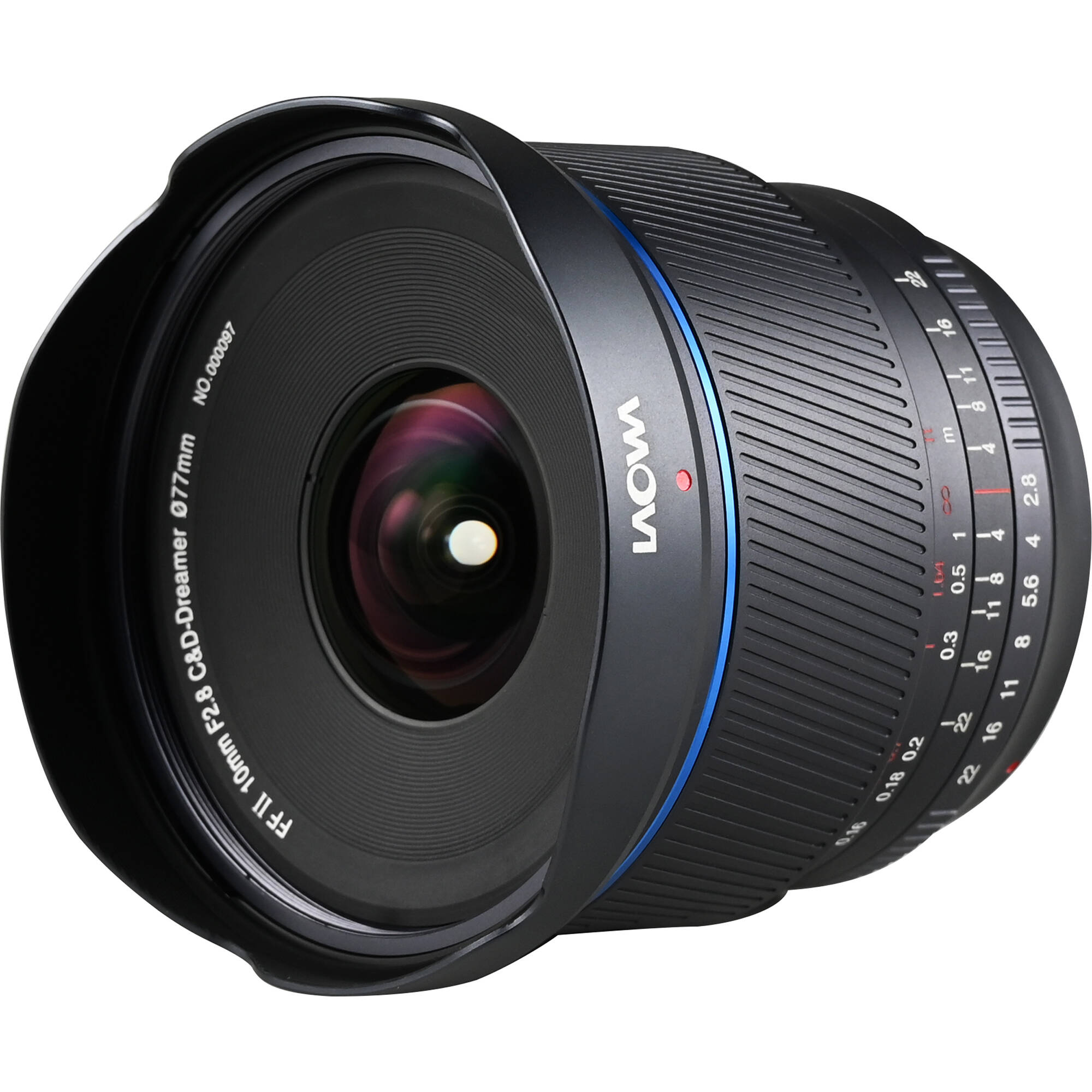 Venus Optics Laowa 10mm f/2.8 Zero-D FF 5 - Blade Aperture - Manual