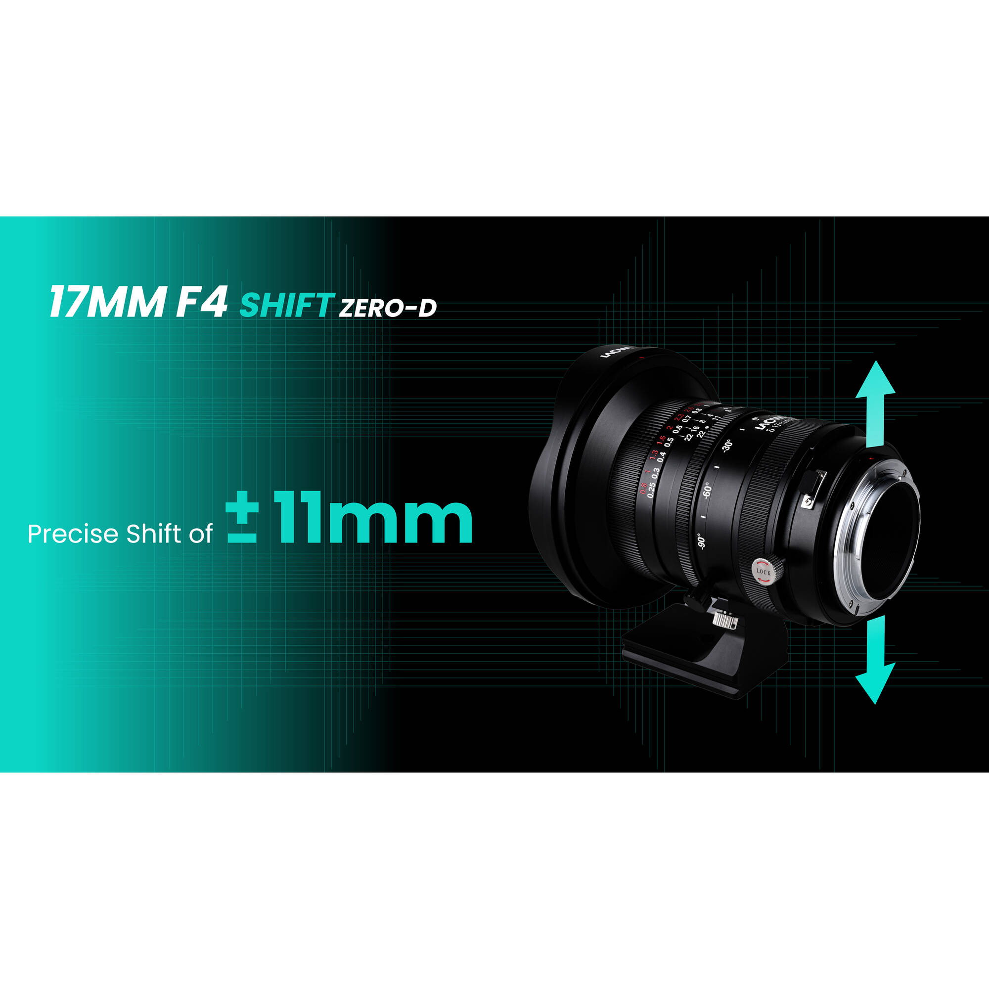 Venus Optics Laowa 17mm f/4 Zero-D Shift Objectif (Sony E)