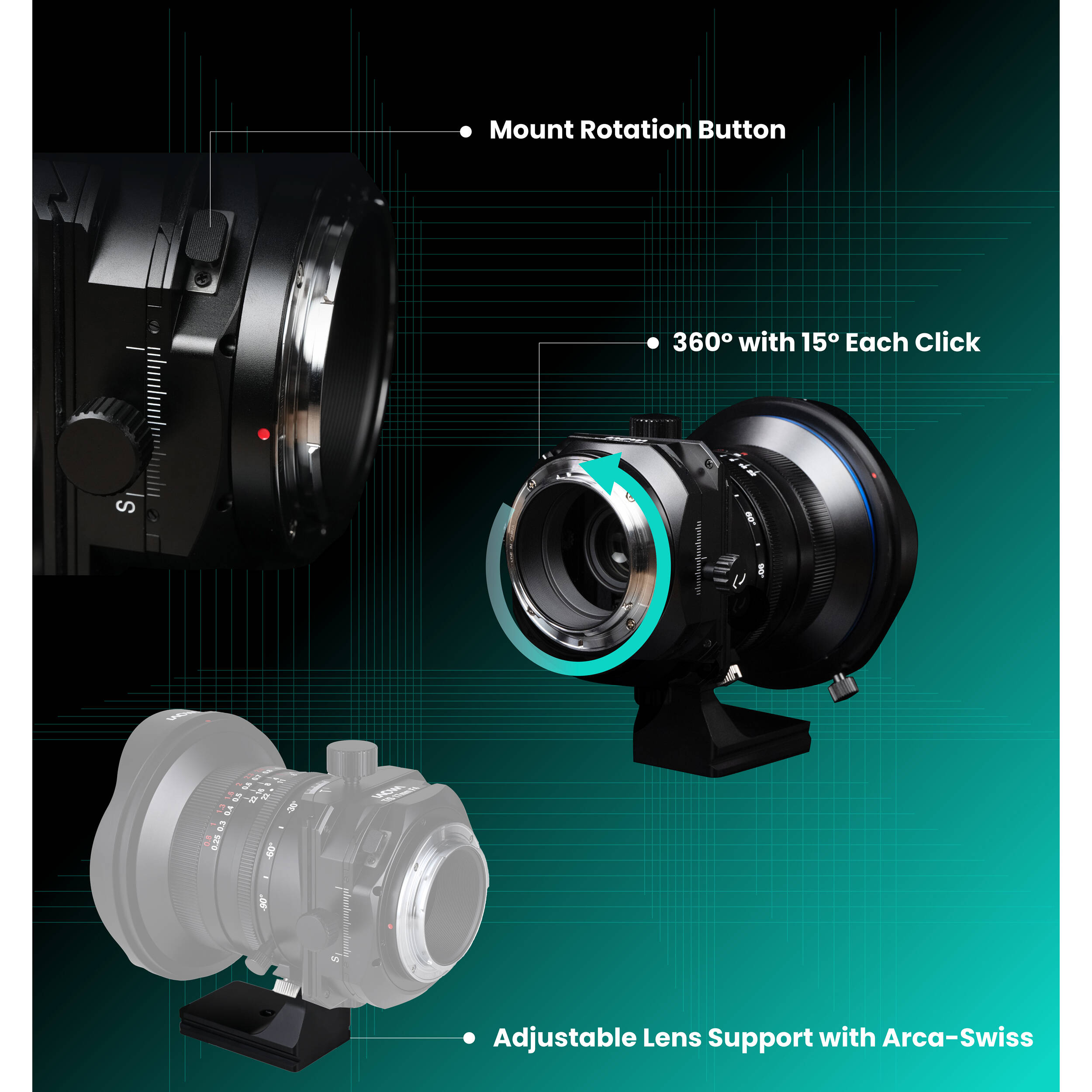 Venus Optics Laowa 17mm f/4 Zero-D Shift Objectif (NikonZ)
