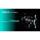 Venus Optics Laowa 17mm f/4 Zero-D Shift Objectif (Canon RF)