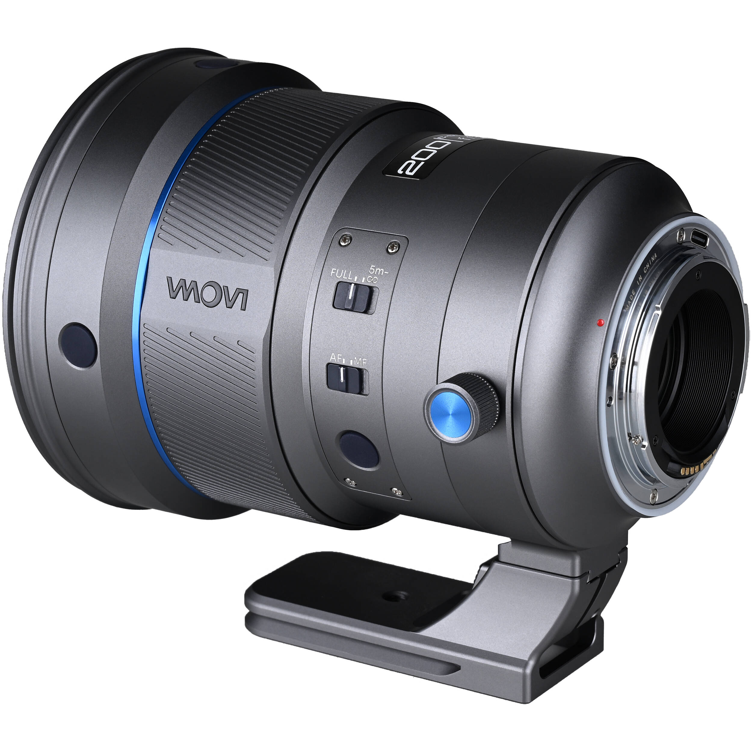 Laowa Venus Optics 200mm f/2 AF FF Telephoto Prime Lens (Canon EF, Gray)