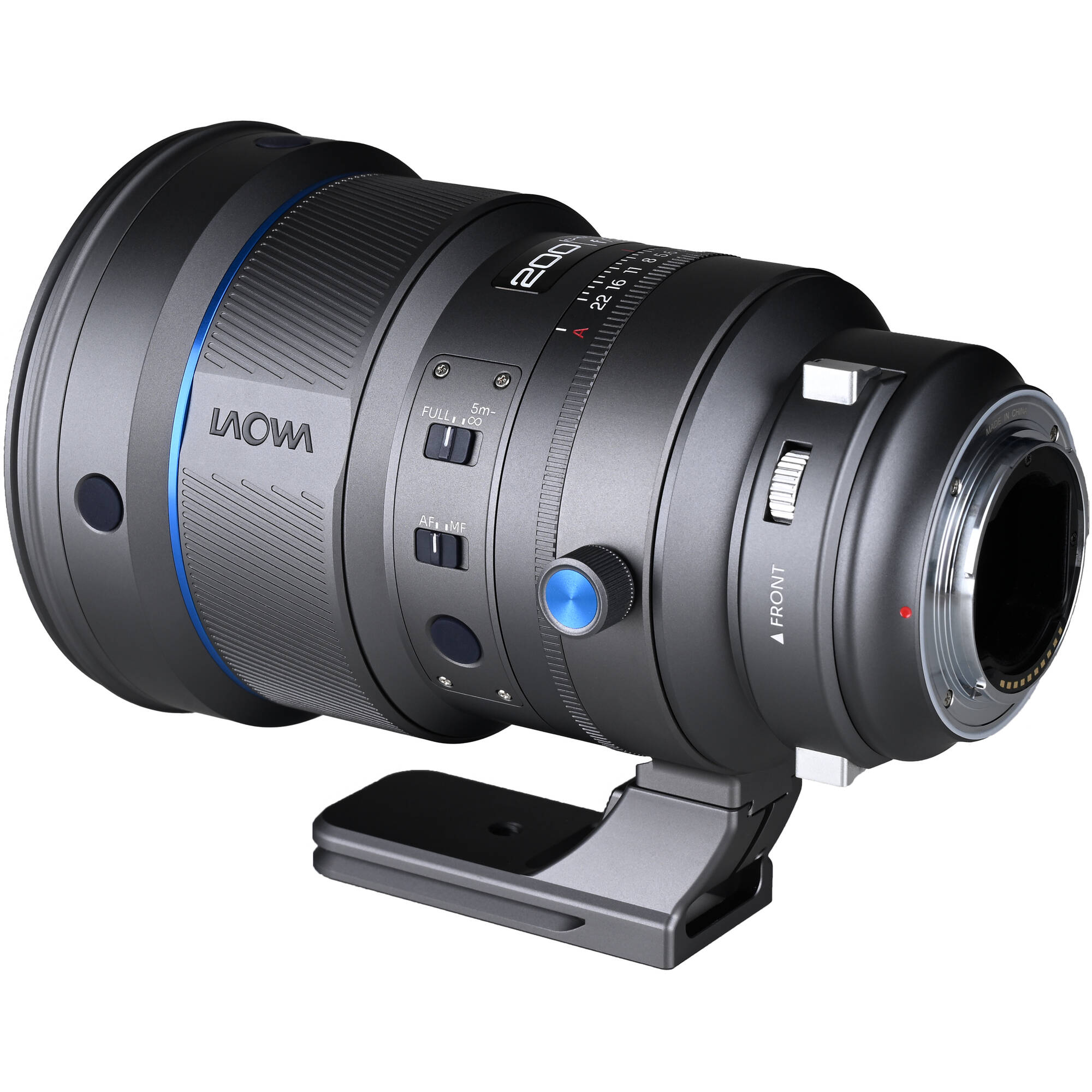 Laowa Venus Optics 200 mm f/2 AF FF Téléobjectif Prime Objectif (Sony E, Gris)