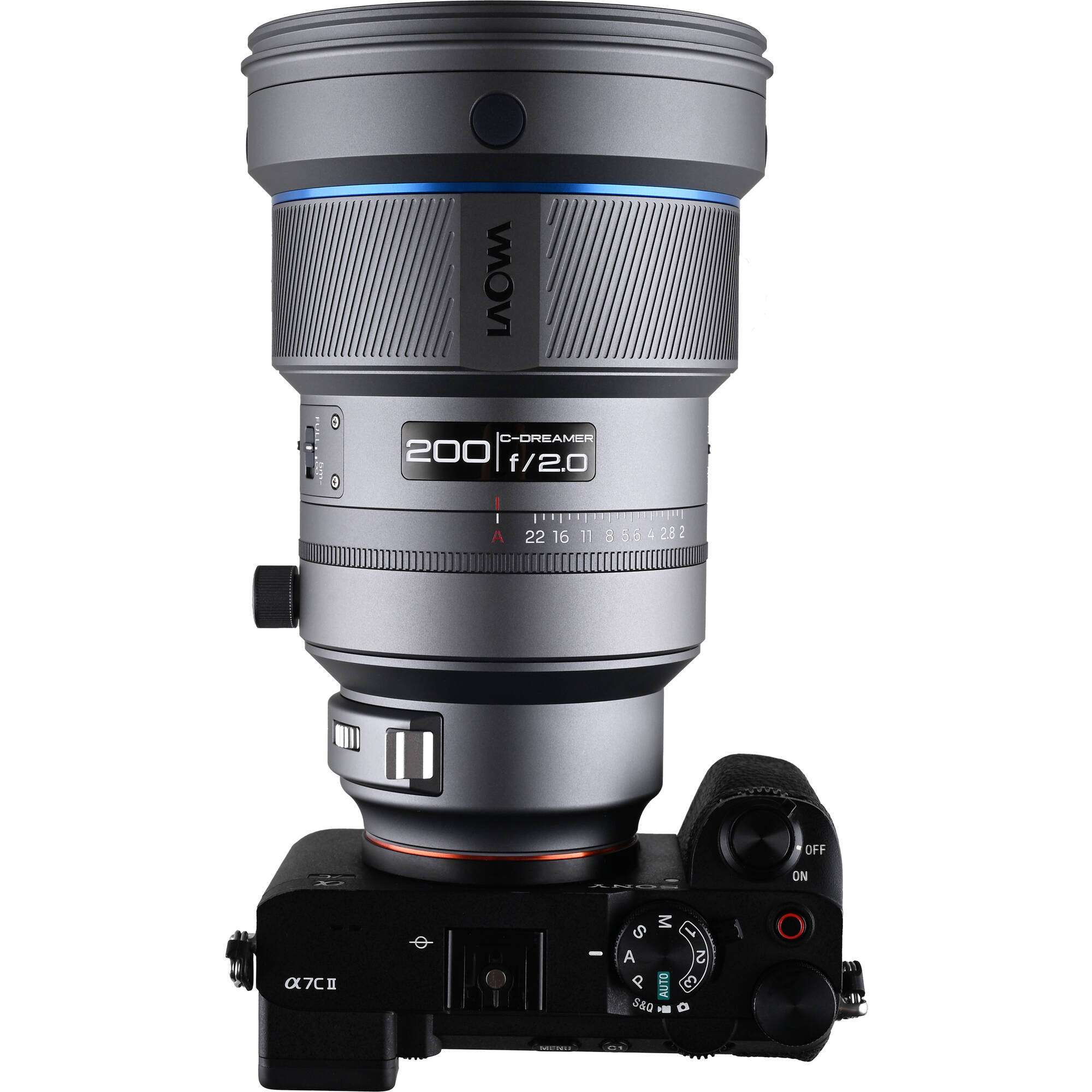 Laowa Venus Optics 200 mm f/2 AF FF Téléobjectif Prime Objectif (Sony E, Gris)