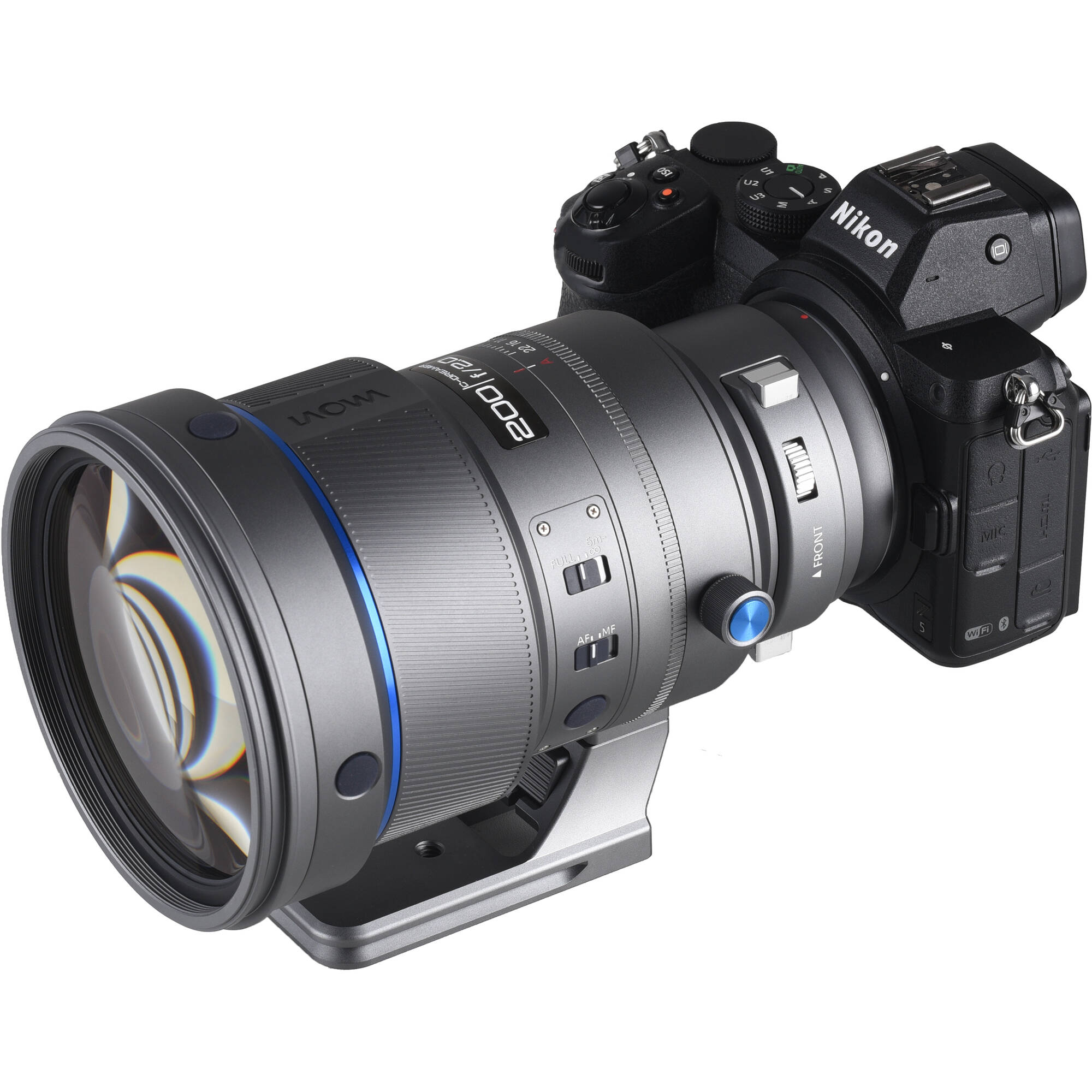 Laowa Venus Optics 200mm f/2 AF FF Telephoto Prime Lens (Nikon Z, Gray)