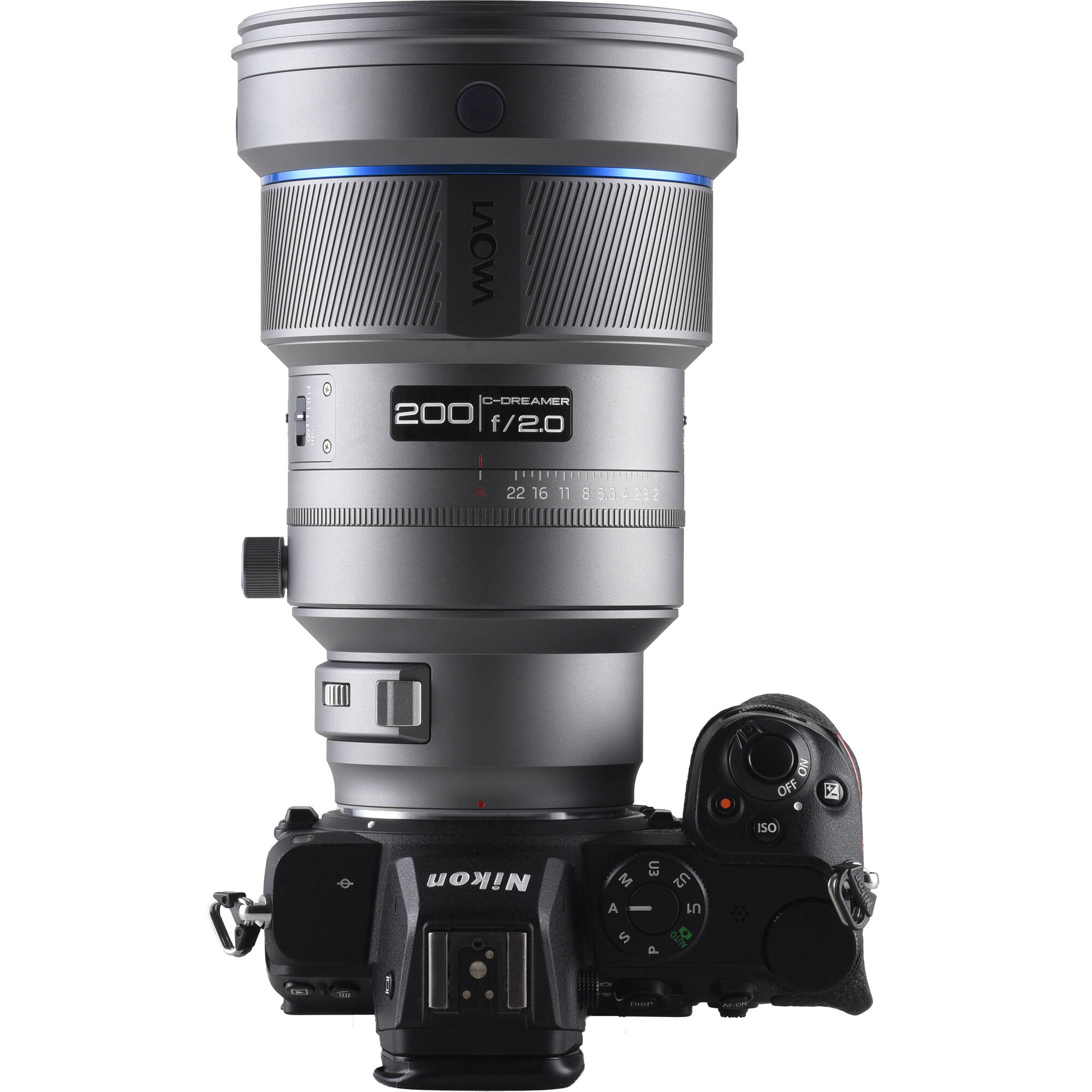 Laowa Venus Optics 200mm f/2 AF FF Telephoto Prime Lens (Nikon Z, Gray)