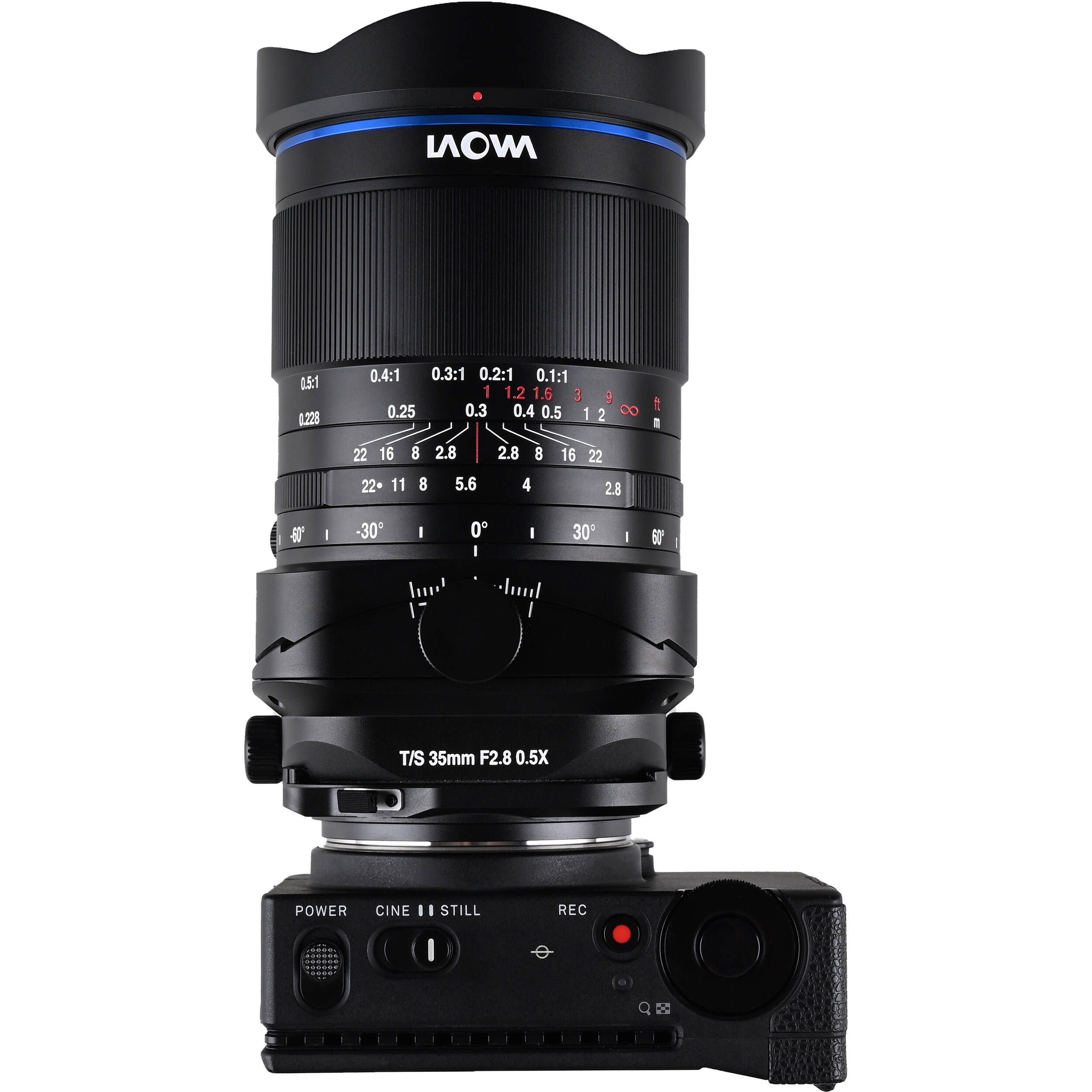 Venus Optics Laowa 35mm f/2.8 Zero-D Tilt-Shift 0,5x Macro Objectif (Montage en L)