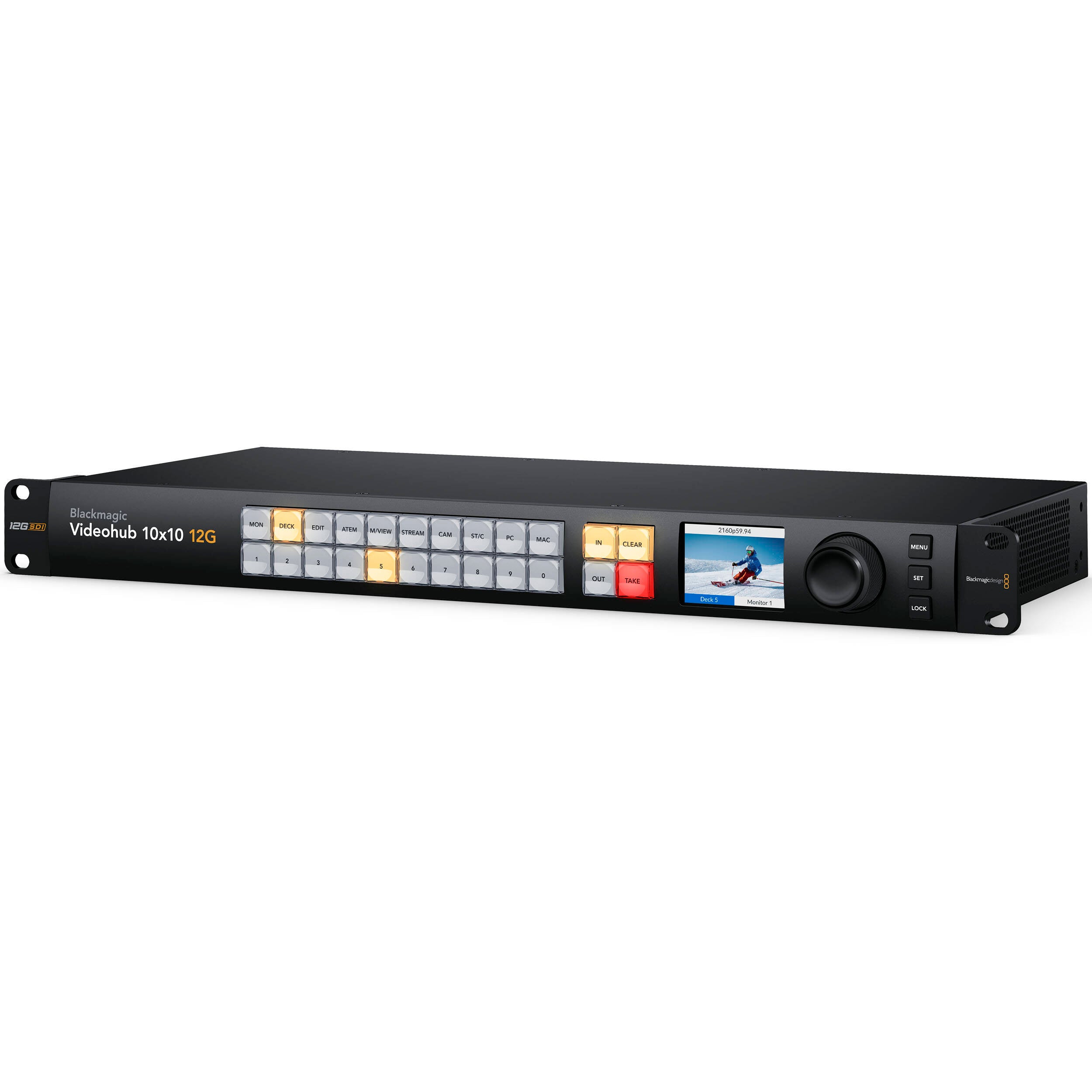 Blackmagic Design Videohub 10x10 12G Routing Switcher