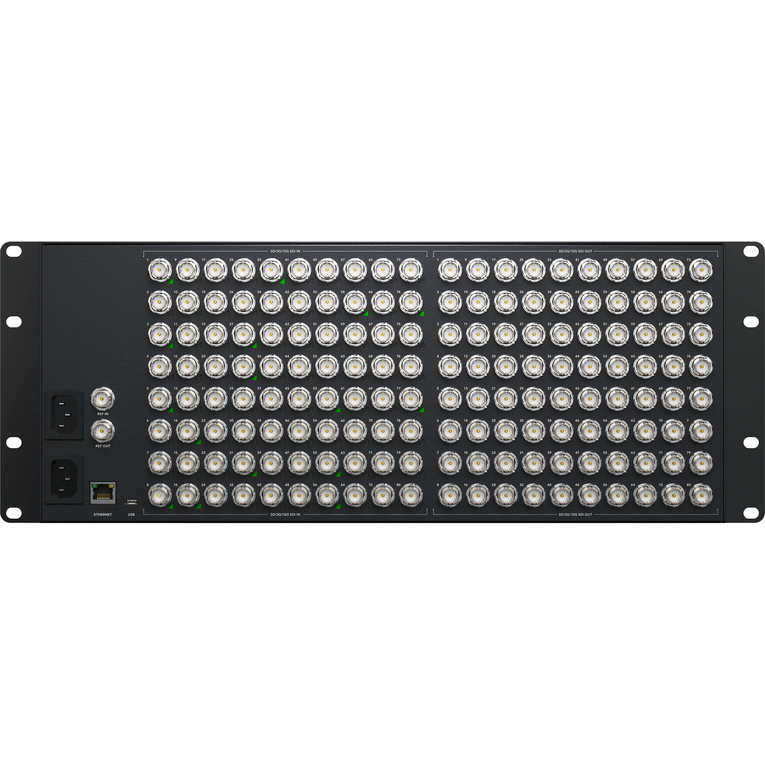 Blackmagic Design Videohub 80x80 12G Routing Switcher