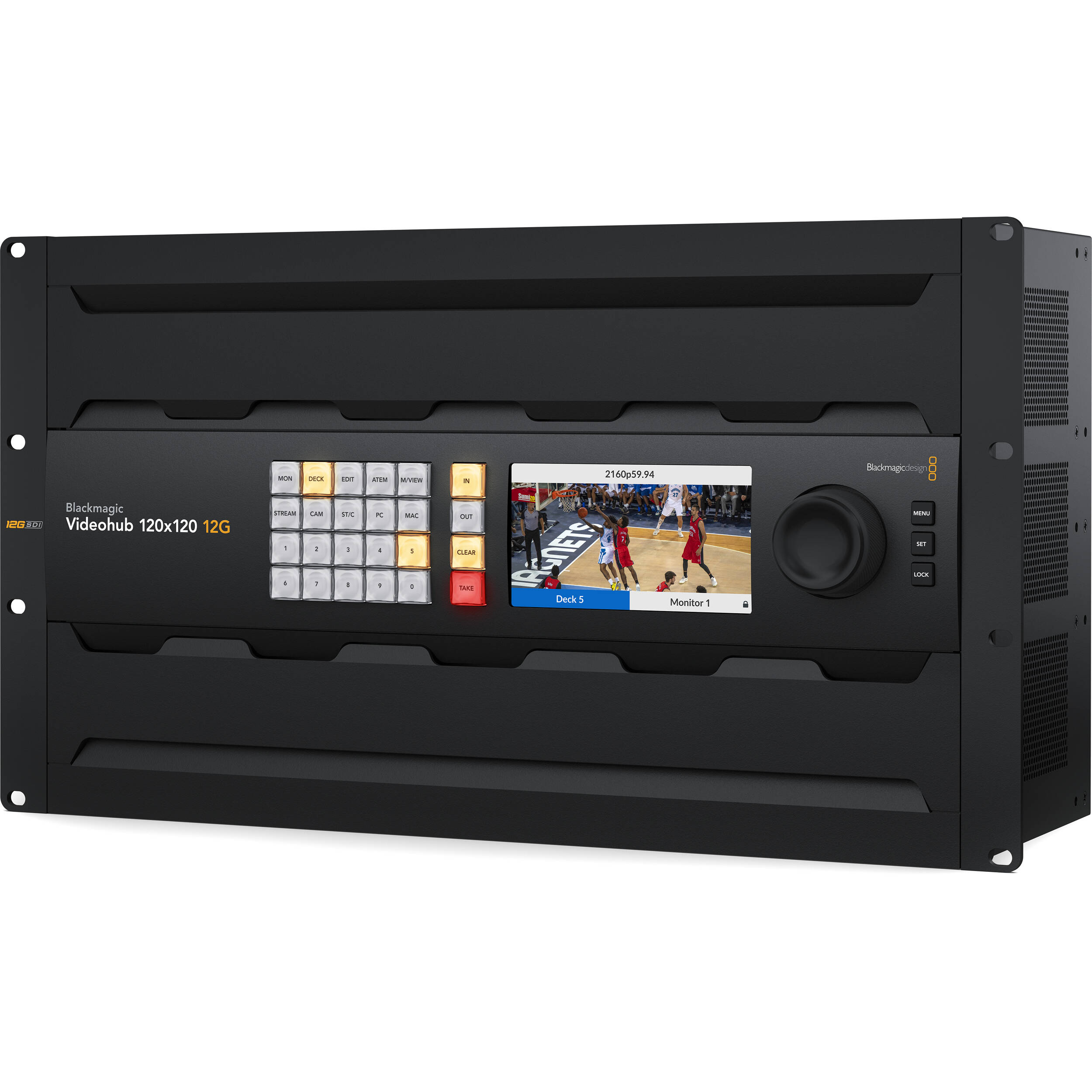 Blackmagic Design Videohub 120x120 12G Routing Switcher